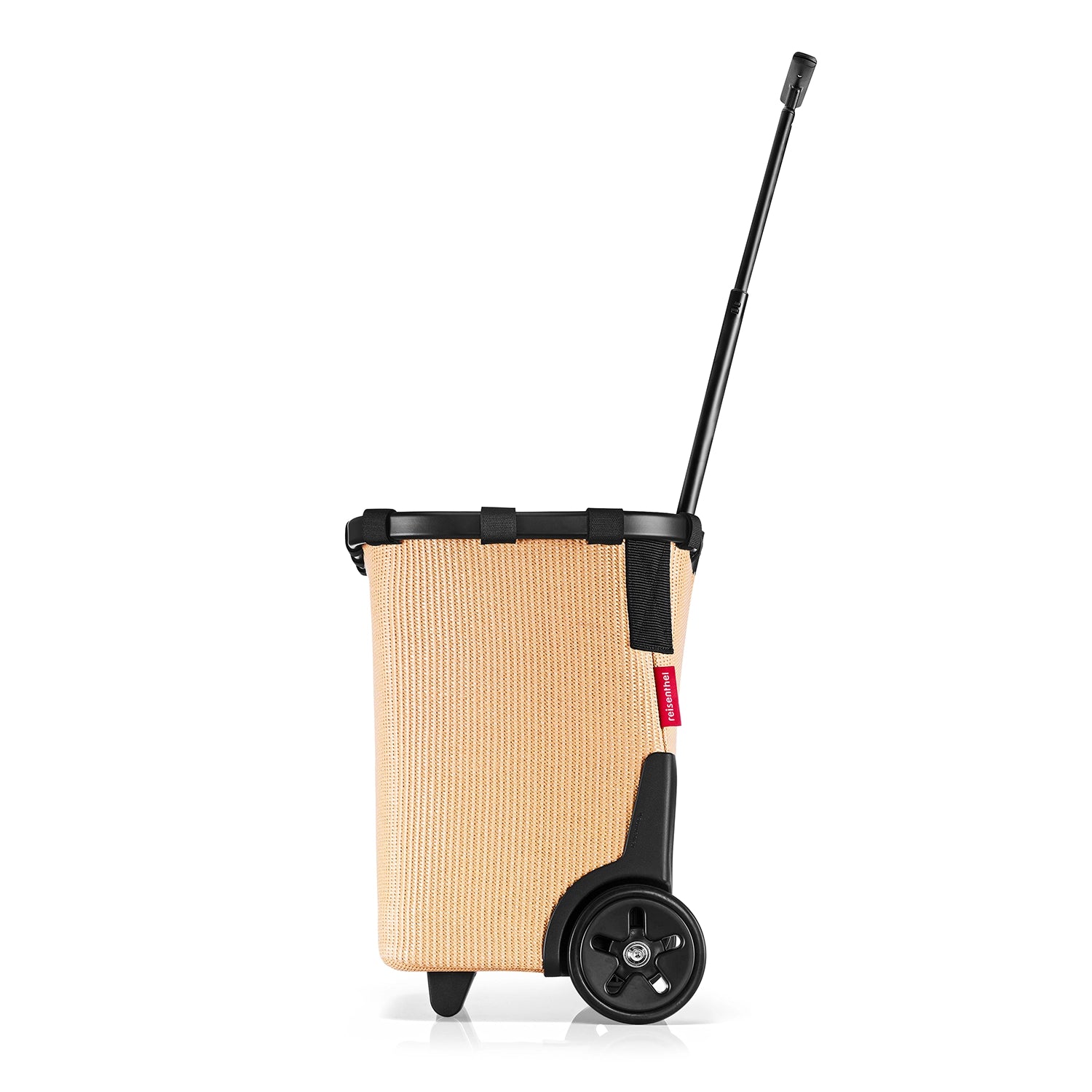 Reisenthel Shopping Carrycruiser Einkaufskorb mit Rollen 48 cm - Frame Raffia Black