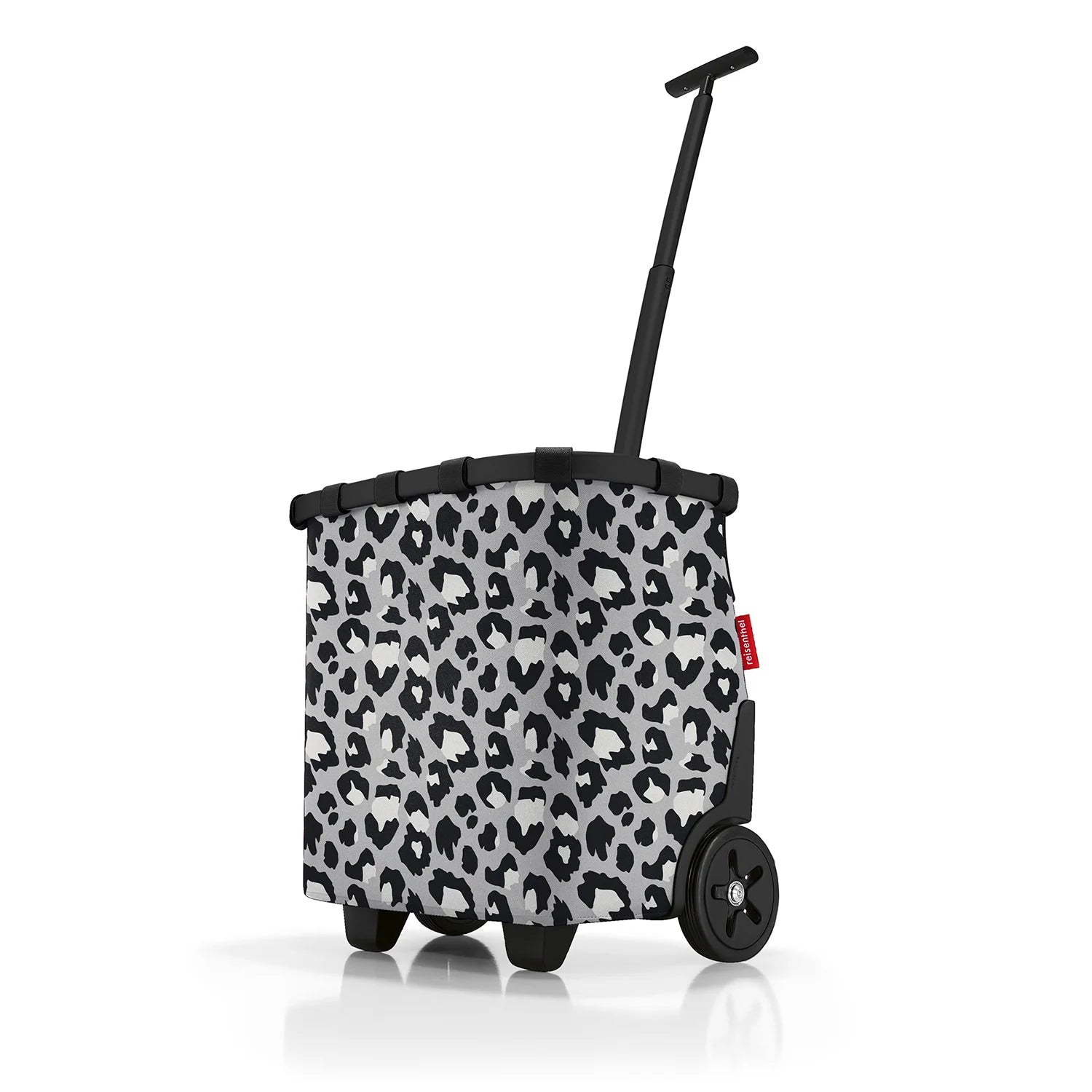 Reisenthel Shopping Carrycruiser shopping basket with wheels 48 cm - Frame Leo Nero