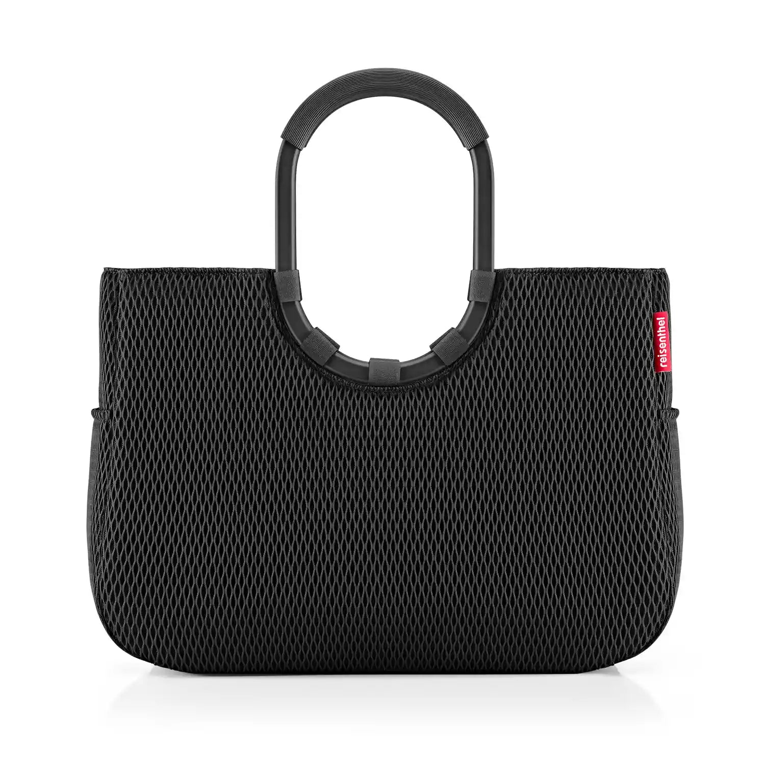 Reisenthel Shopping Loopshopper L Einkaufstasche 46 cm Mesh Black – eleganter schwarzer Shopper