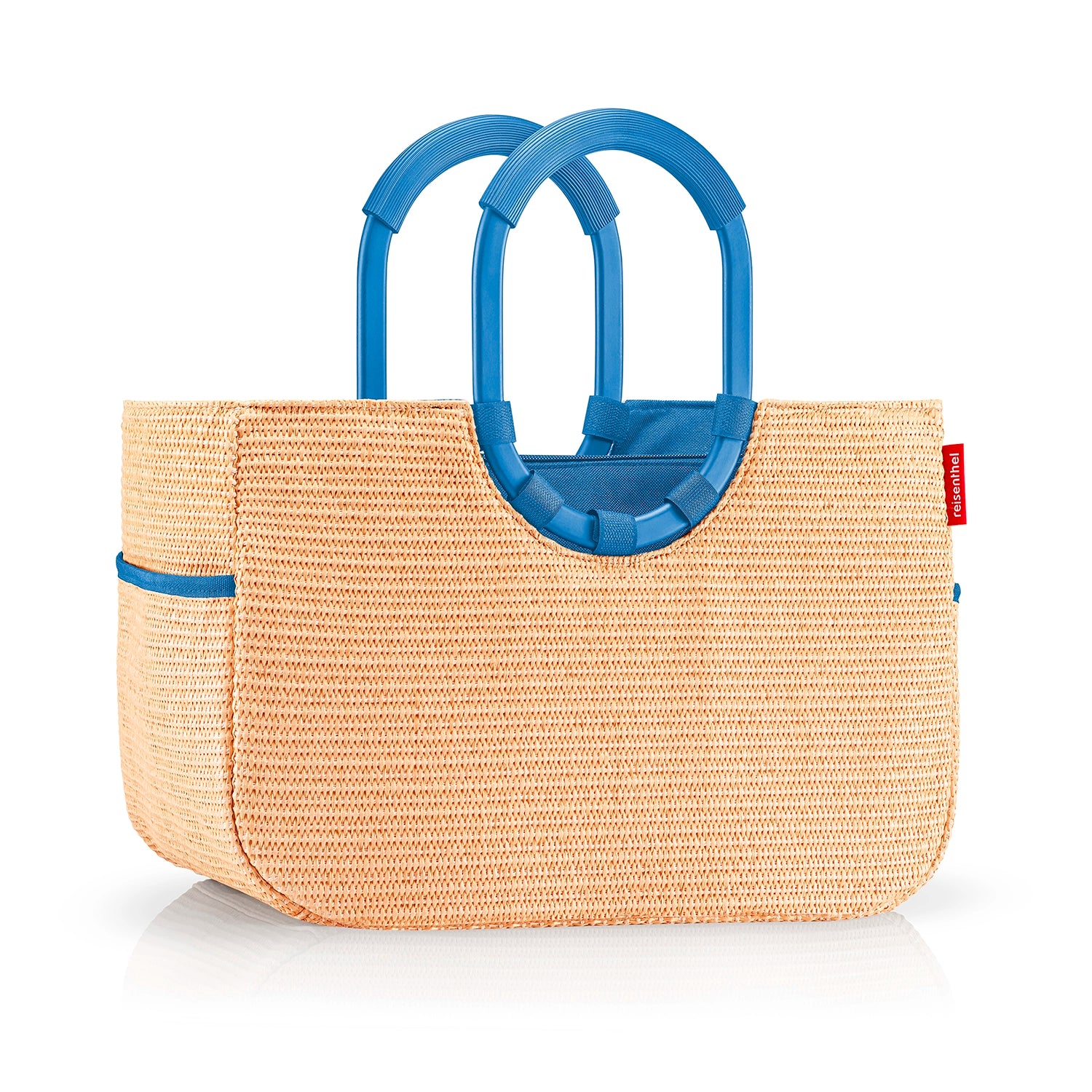 Reisenthel Shopping Loopshopper M Einkaufsshopper 40 cm - Frame Raffia Blue