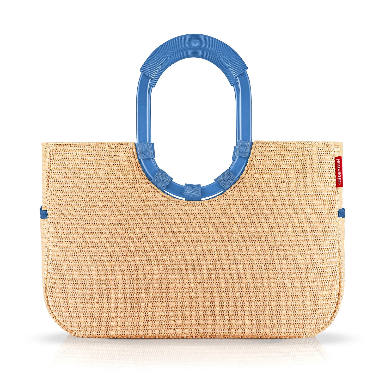 Reisenthel Shopping Loopshopper M Einkaufsshopper 40 cm - Frame Raffia Blue