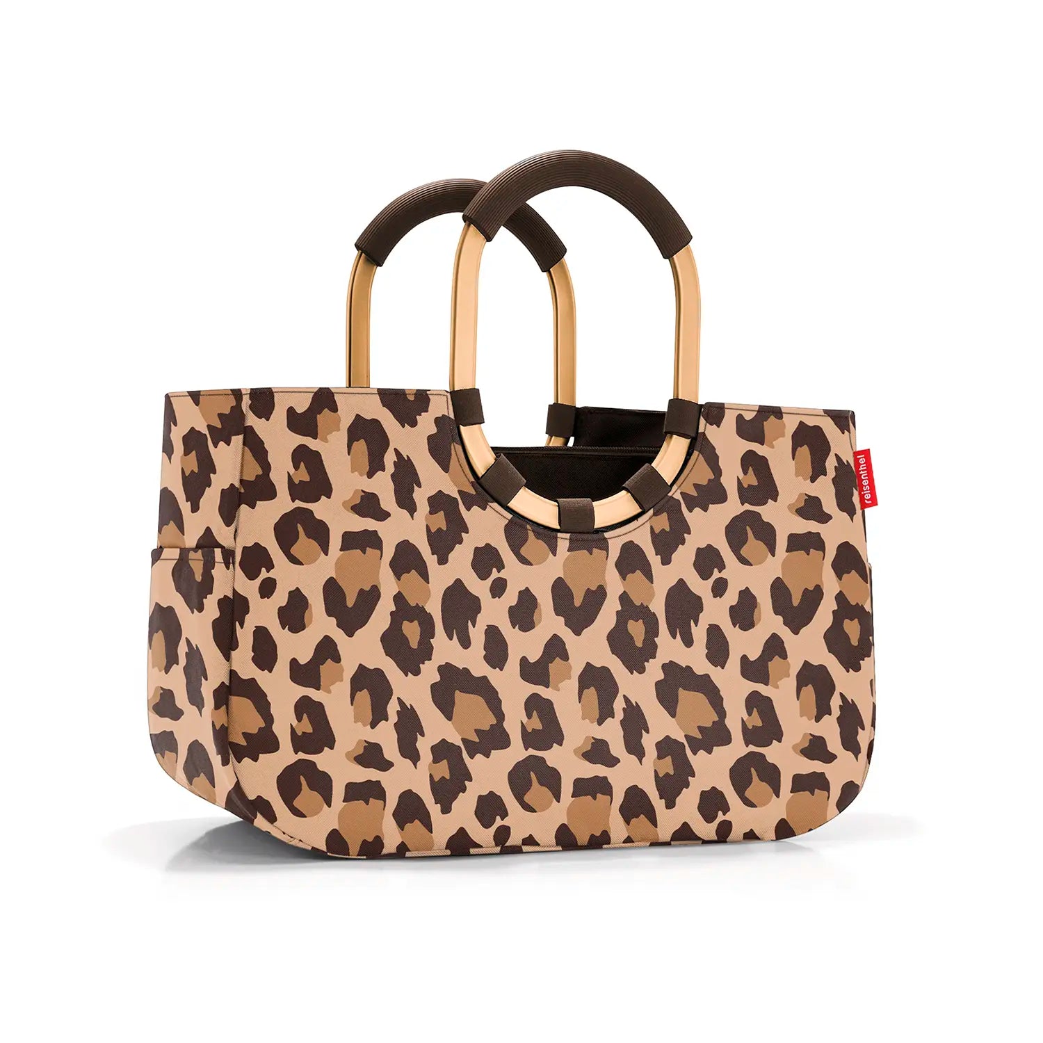 Reisenthel Shopping Loopshopper M Einkaufsshopper 40 cm - Frame Leo Macchiato