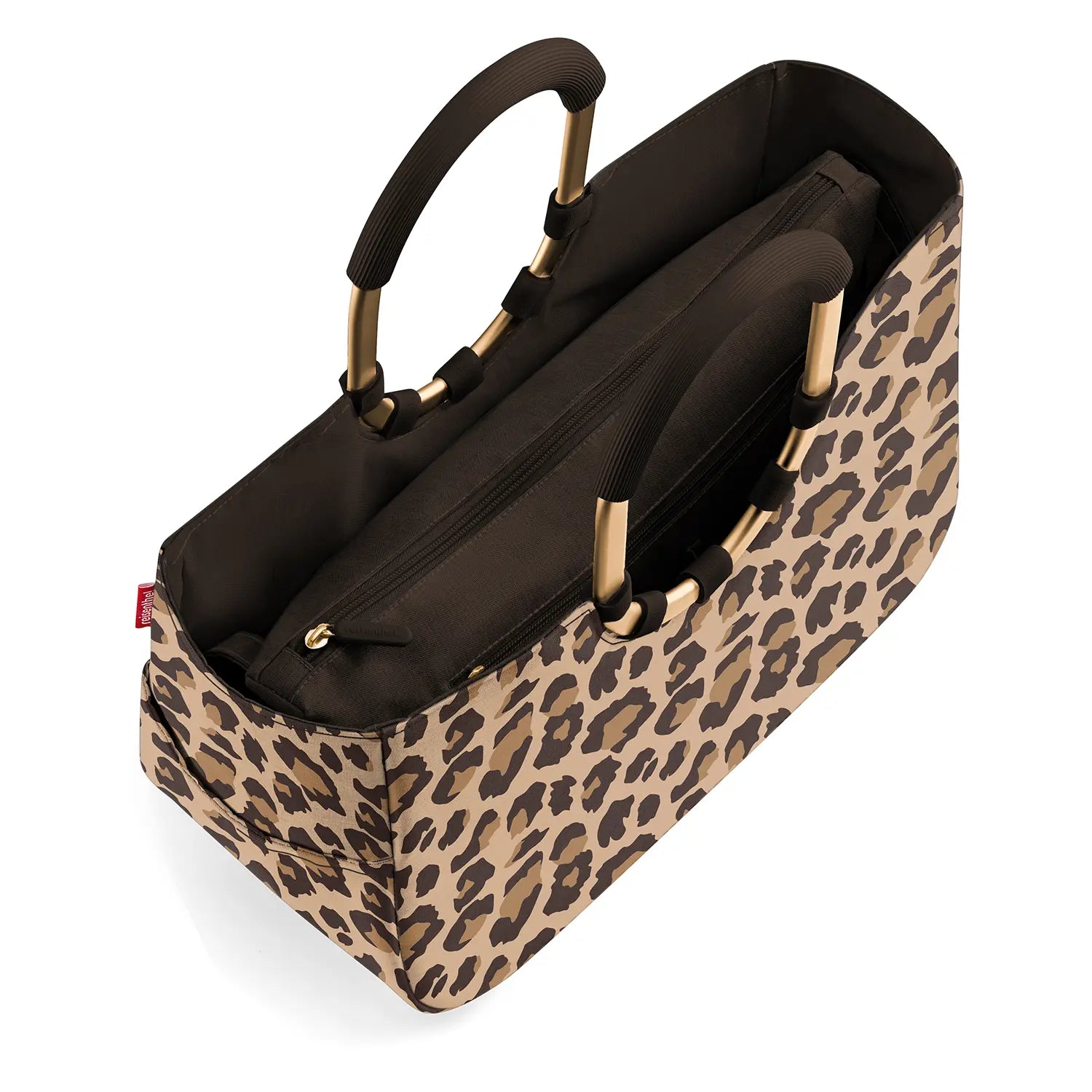 Reisenthel Shopping Loopshopper M Einkaufsshopper 40 cm - Frame Leo Macchiato