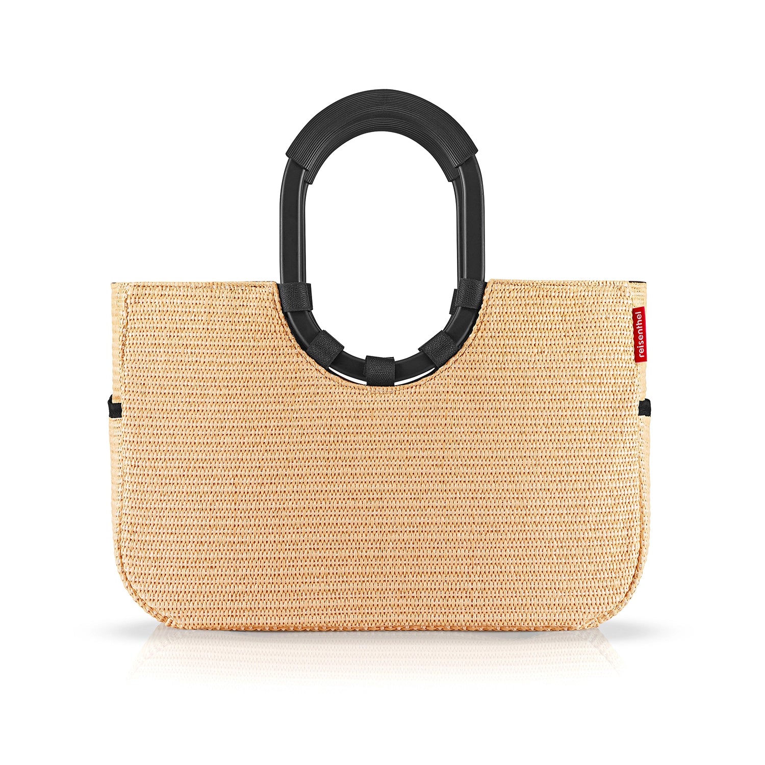Reisenthel Shopping Loopshopper M Einkaufsshopper 40 cm - Frame Raffia Black