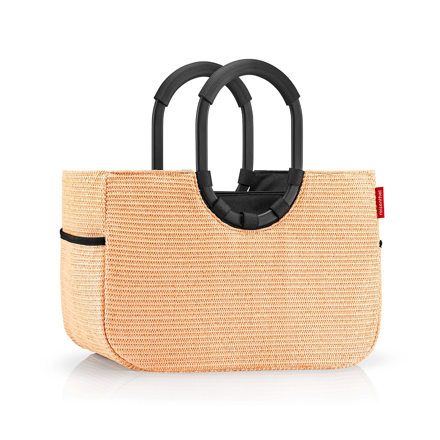 Reisenthel Shopping Loopshopper M Einkaufsshopper 40 cm - Frame Raffia Black