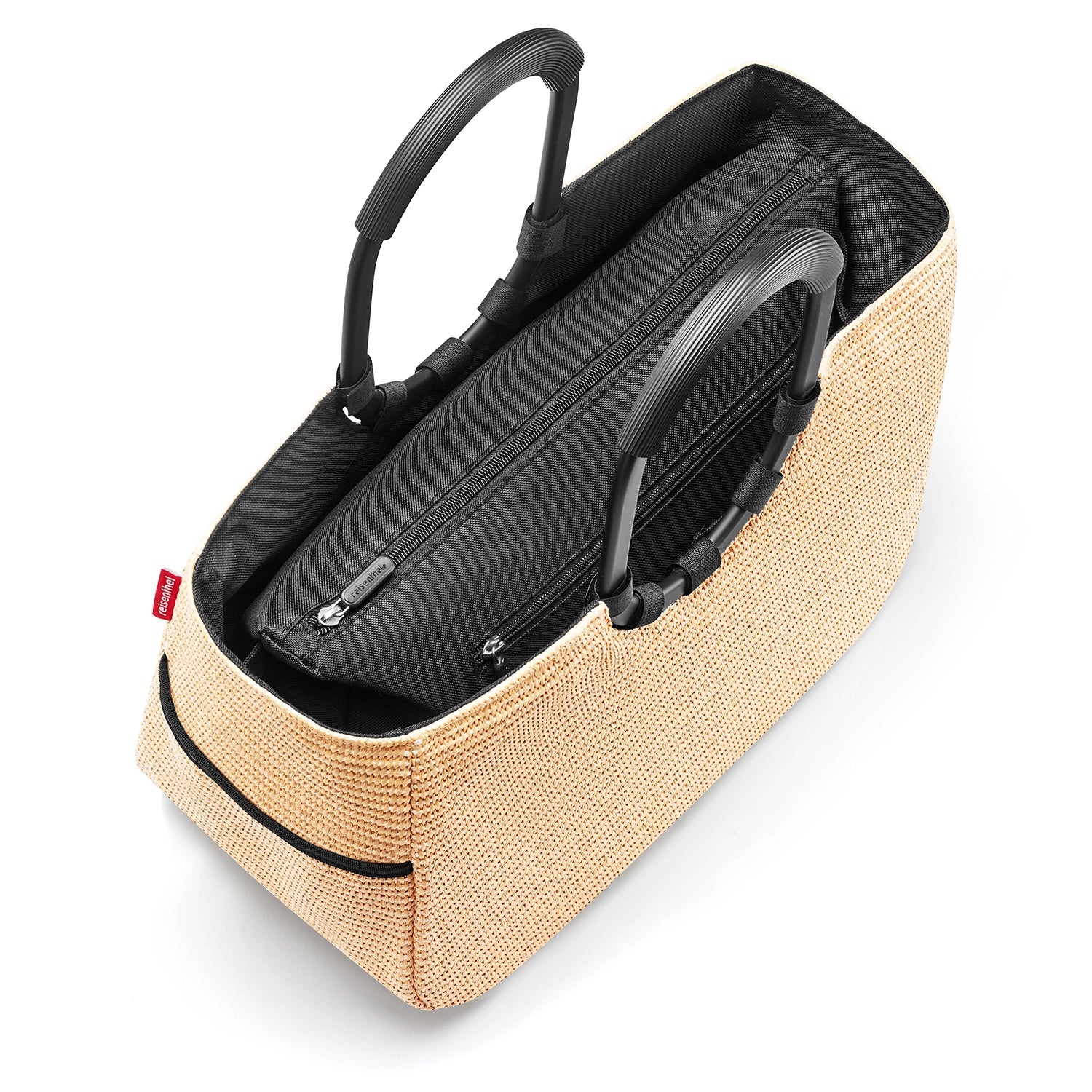 Reisenthel Shopping Loopshopper M Einkaufsshopper 40 cm - Frame Raffia Black