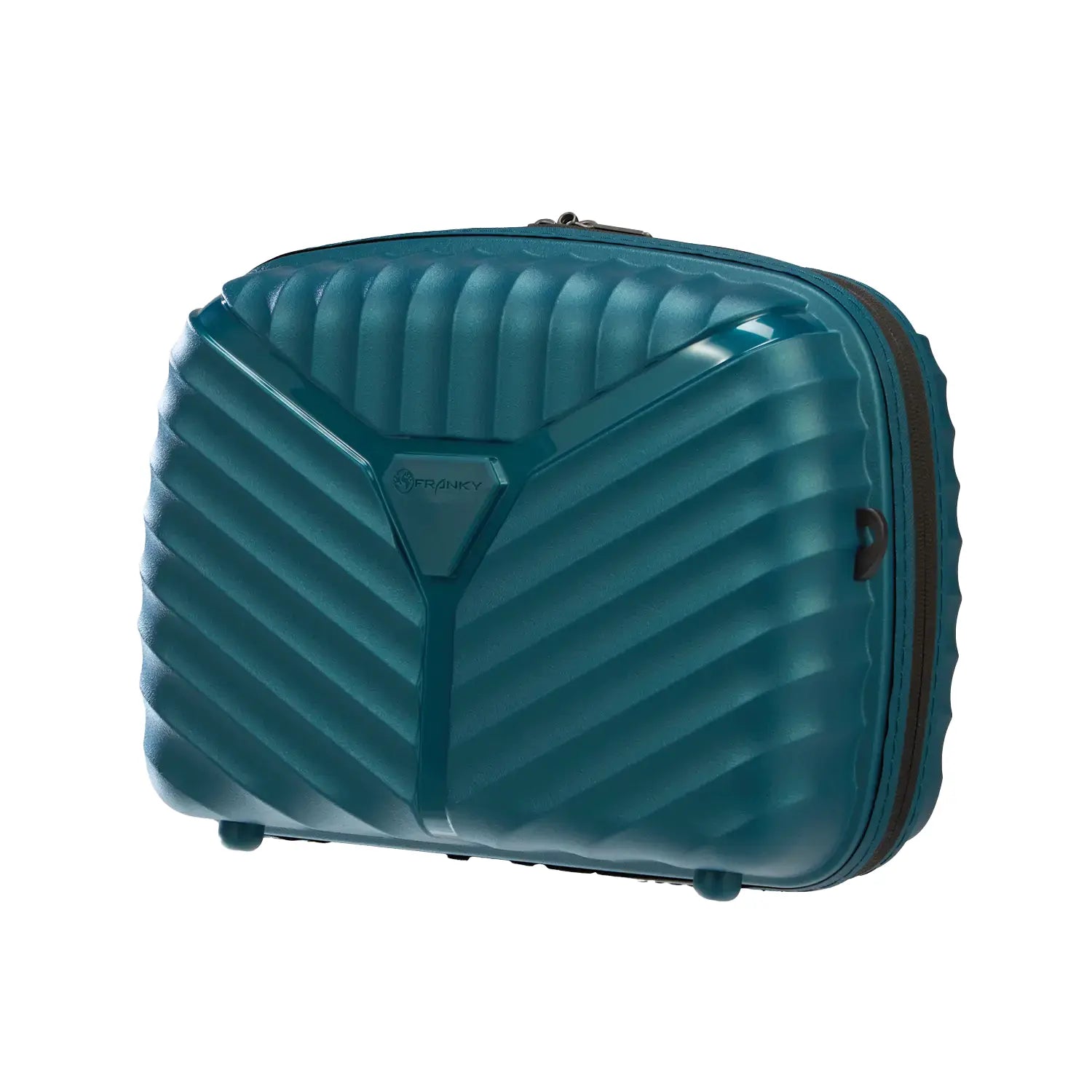 koffer-direkt.de Flight Lite II Beauty Case 34 cm - Petrol