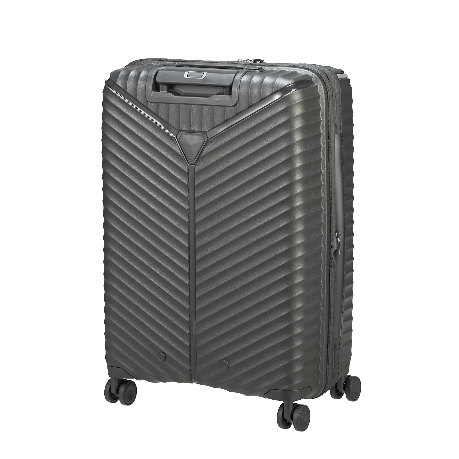 koffer-direkt.de Flight Lite II 4-wheel trolley set L/M - anthracite