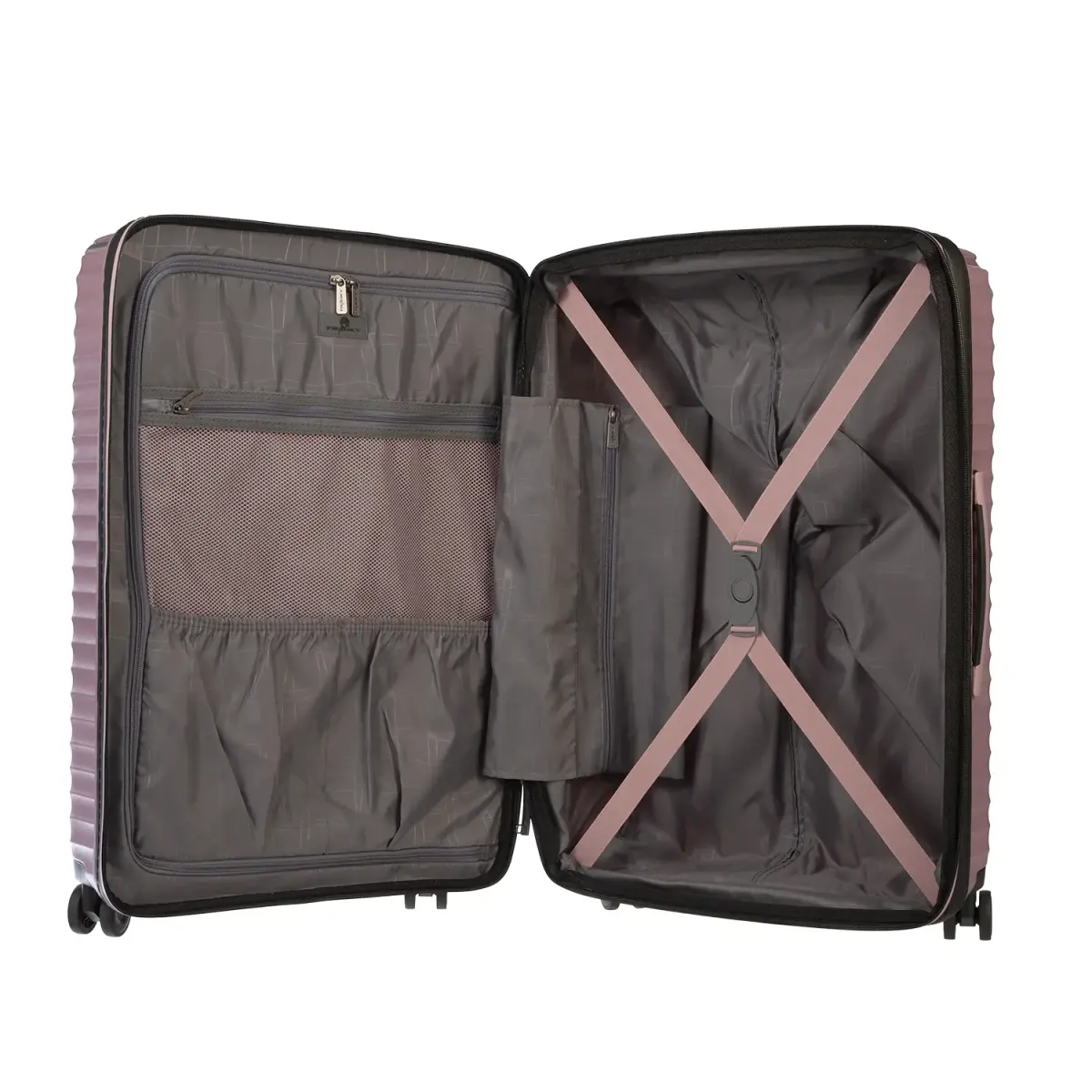 koffer - direkt.de Set Flight Lite II 4 - Rollen Trolley 66 cm + Kulturtasche koffer - direkt.de - koffer - direkt.de