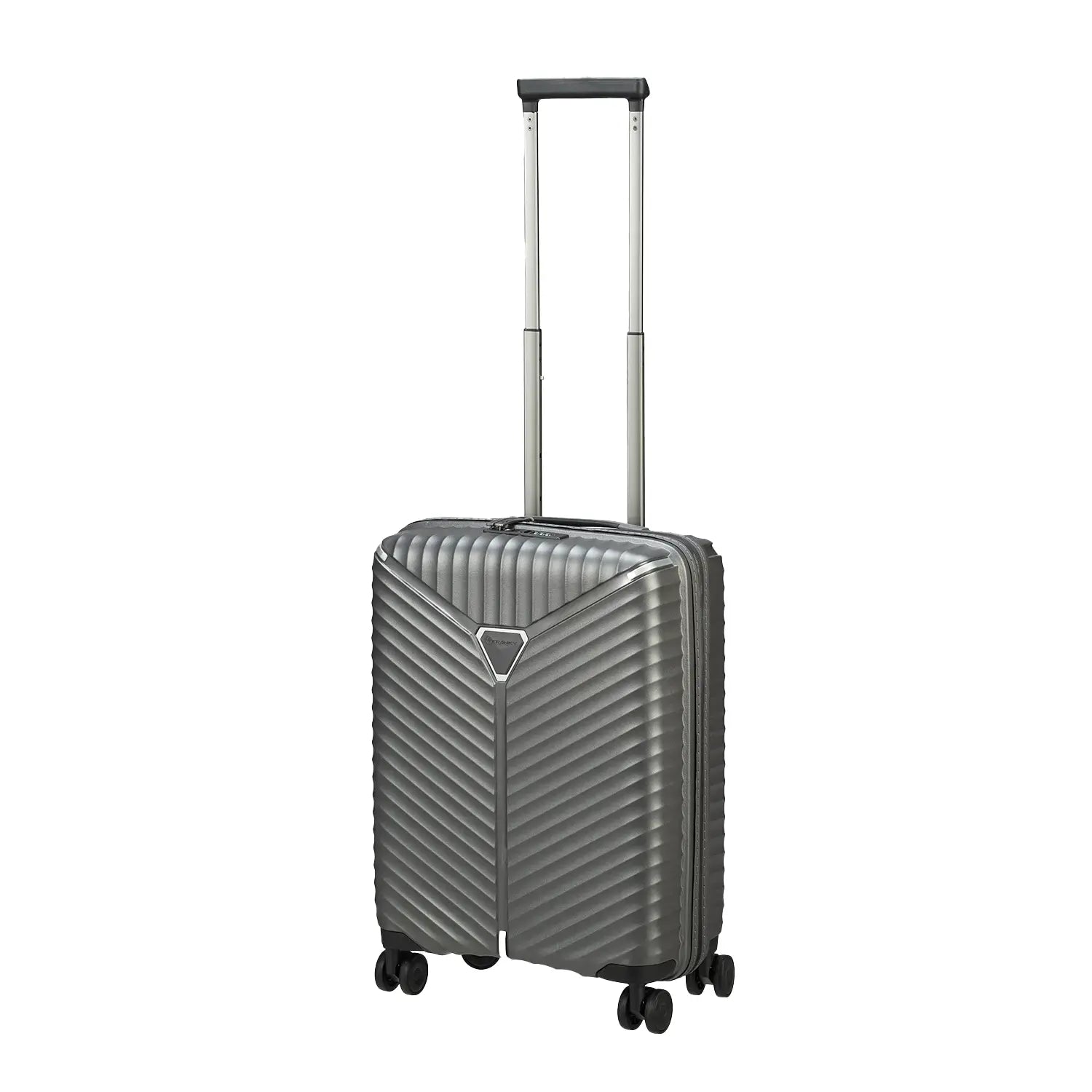 koffer-direkt.de Flight Lite II 4-Rollen Kabinentrolley 55 cm - Anthrazit