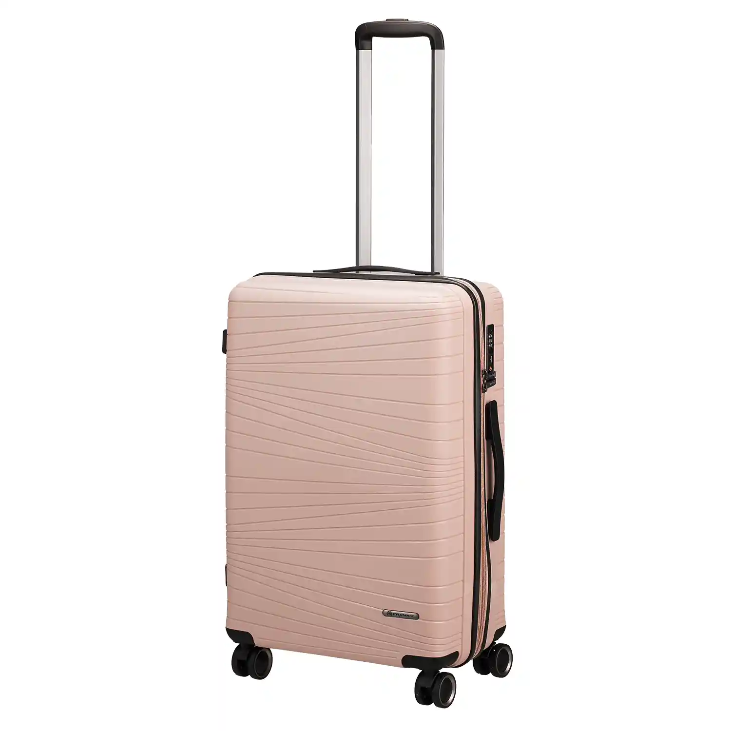 koffer-direkt.de PP14 4-Rollen Trolley 65 cm - Rose