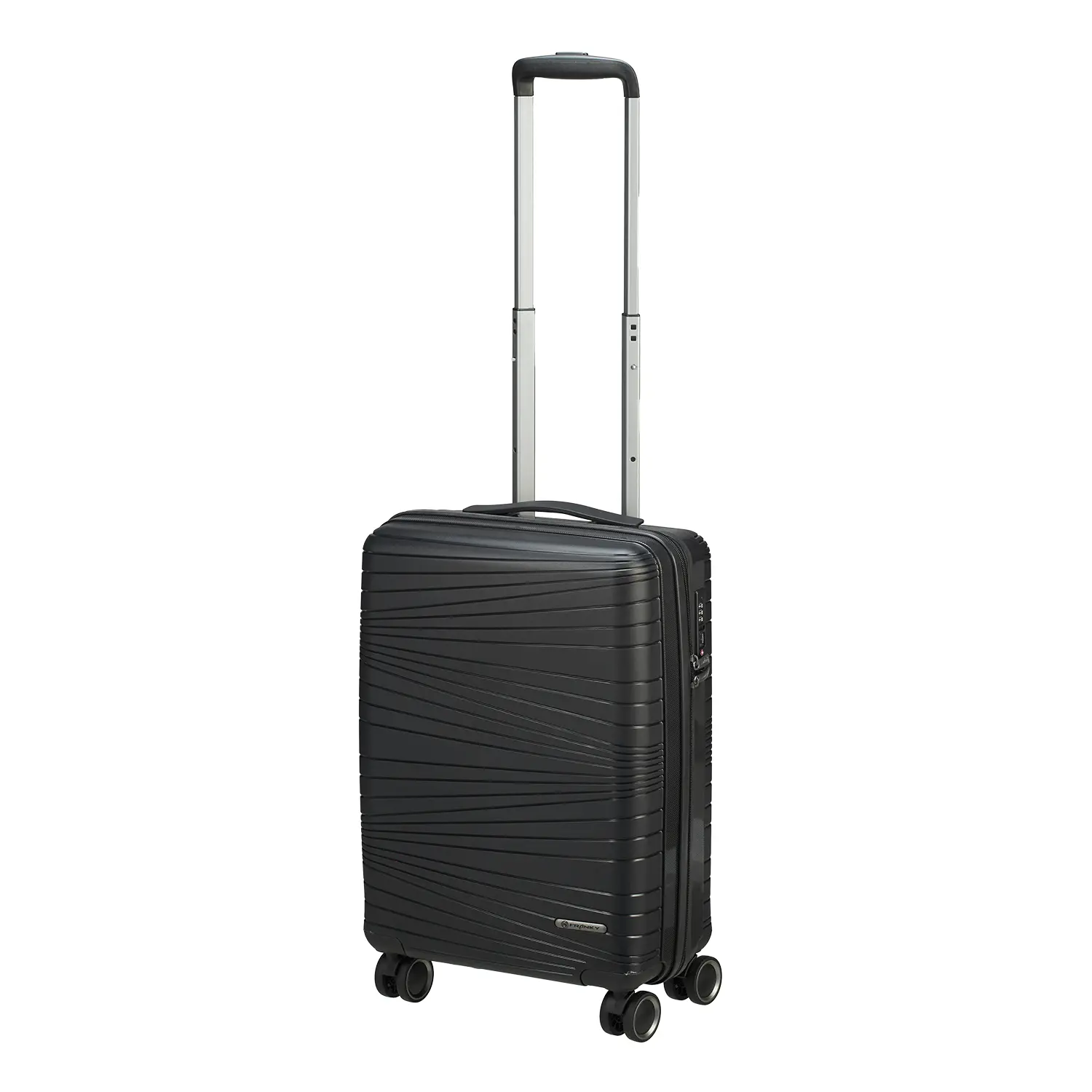 koffer-direkt.de PP14 4-Rollen Trolley Set S/M - Black