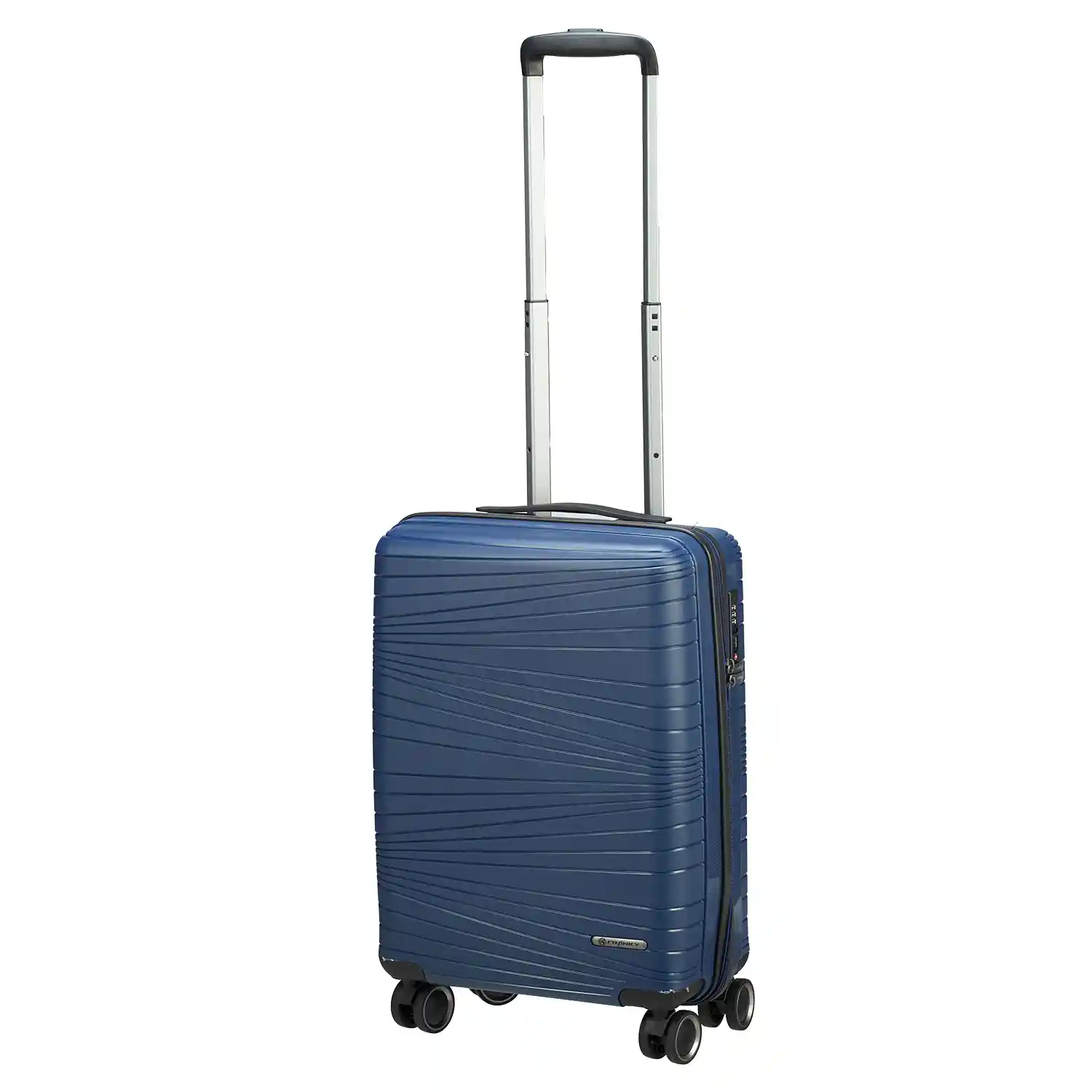 koffer-direkt.de PP14 4-wheel cabin trolley 55 cm - Dark Blue