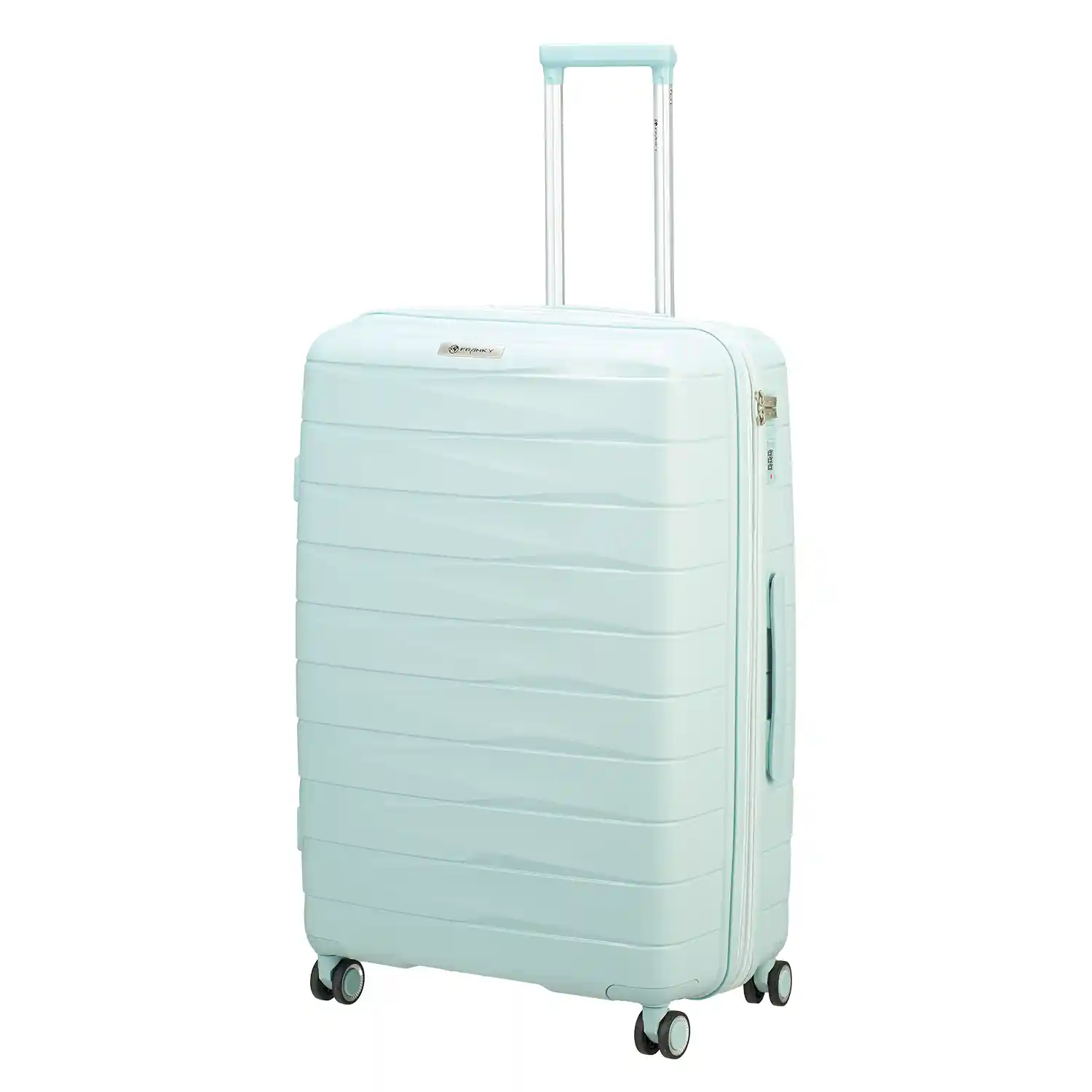 koffer-direkt.de PP16 4-Rollen Trolley 75 cm - Light Green