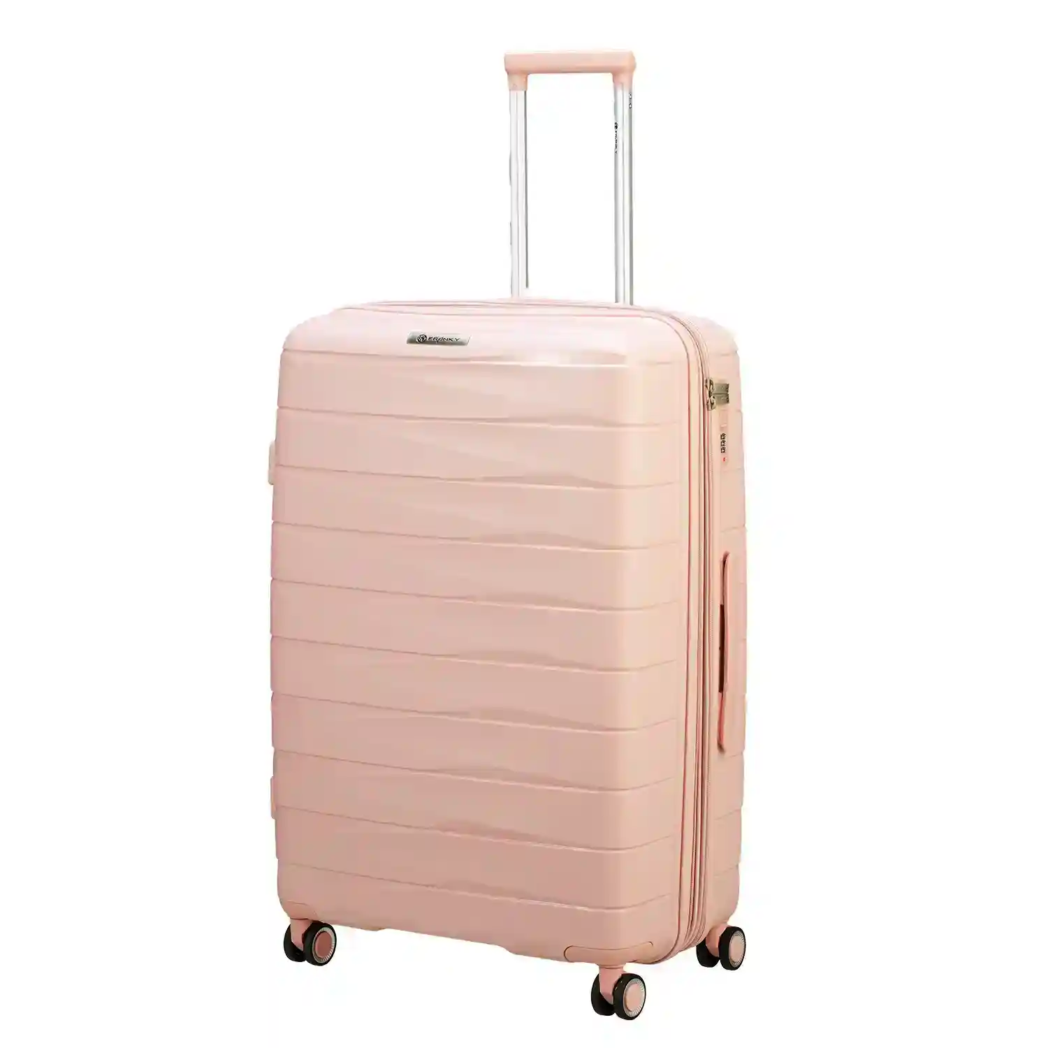 koffer-direkt.de PP16 4-Rollen Trolley 75 cm - Light Pink