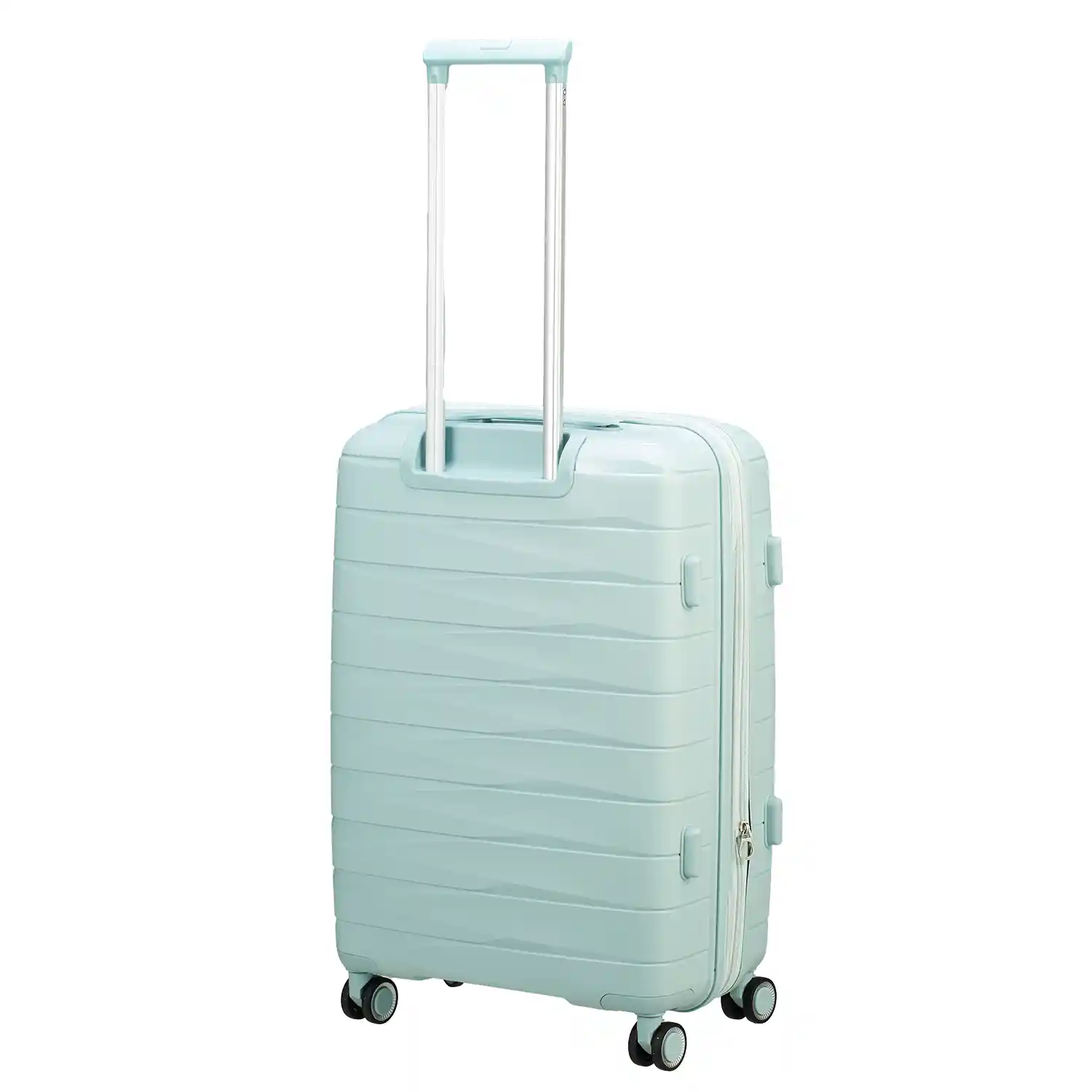 koffer-direkt.de PP16 4-wheel trolley set S/M/L - Light Green