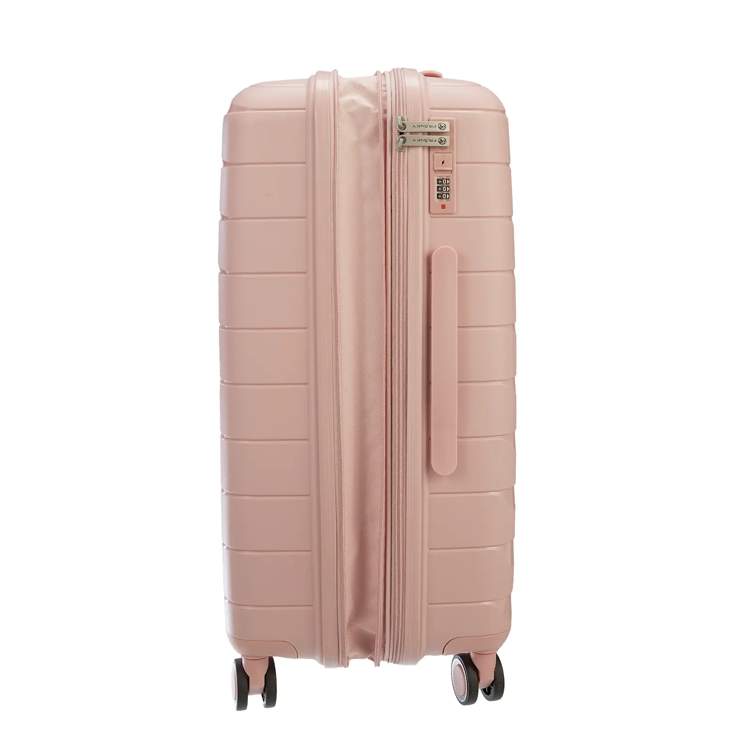 koffer-direkt.de PP16 4-Rollen Trolley Set M/L - Light Pink