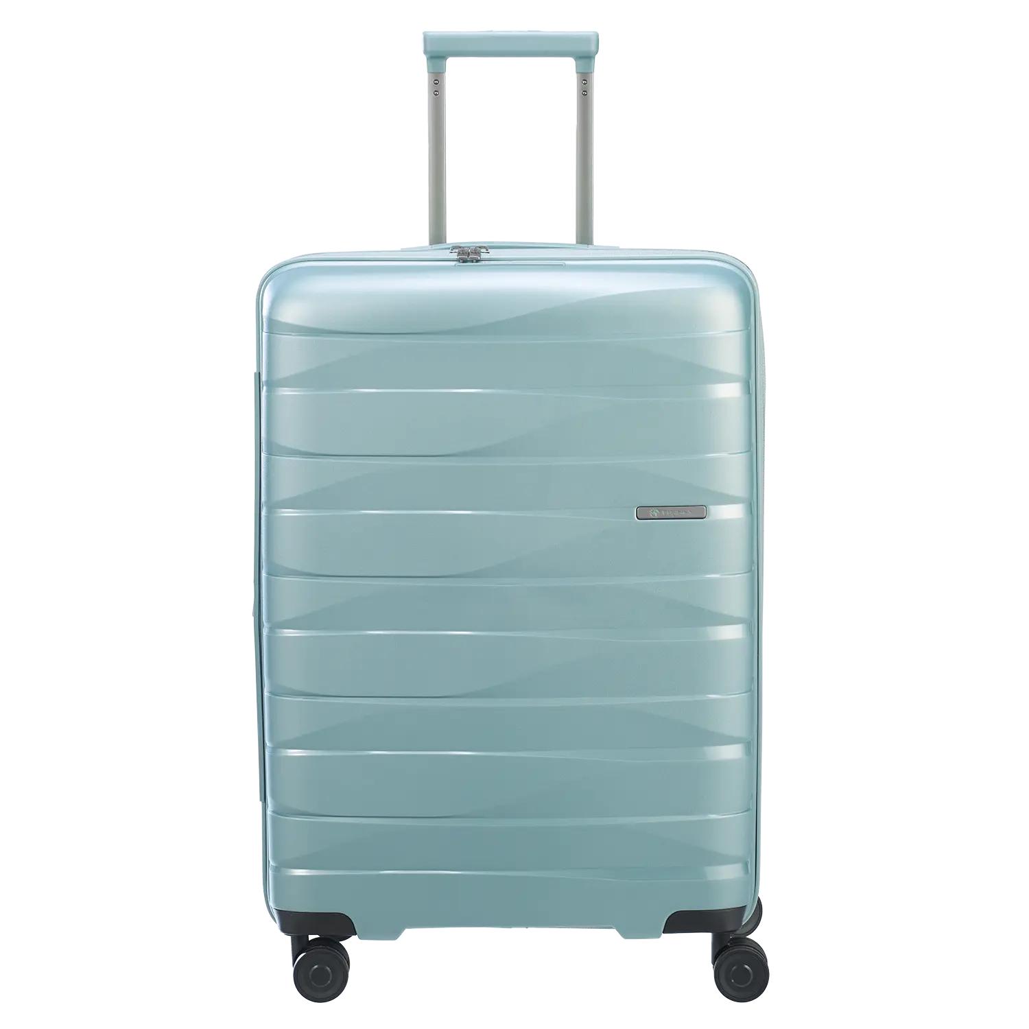 PP21 Trolley M 67cm mint - 4-Rollen Reisekoffer mit robuster Hartschale