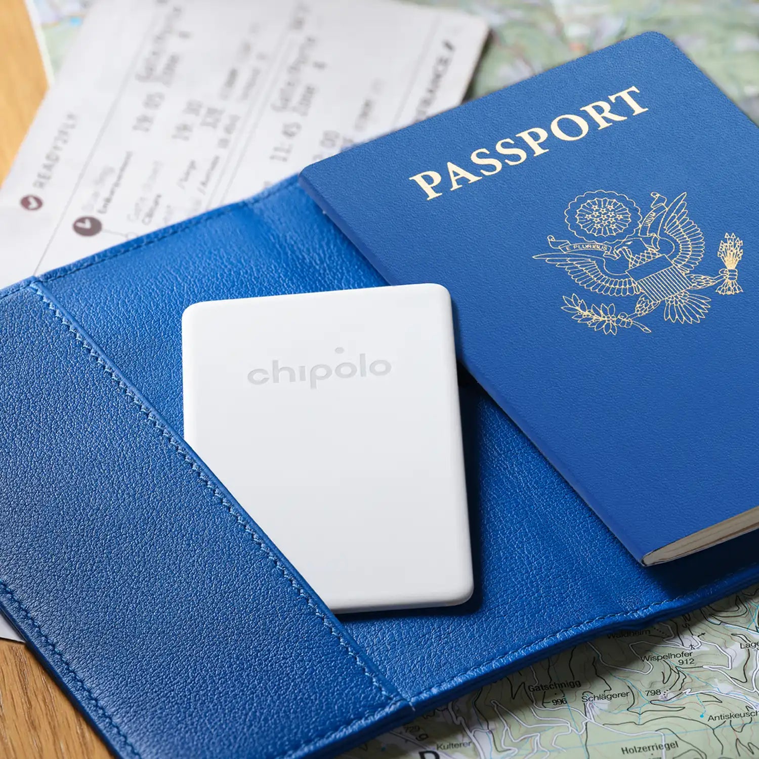 Application Google Find My Device Chipolo Card Point - Off White