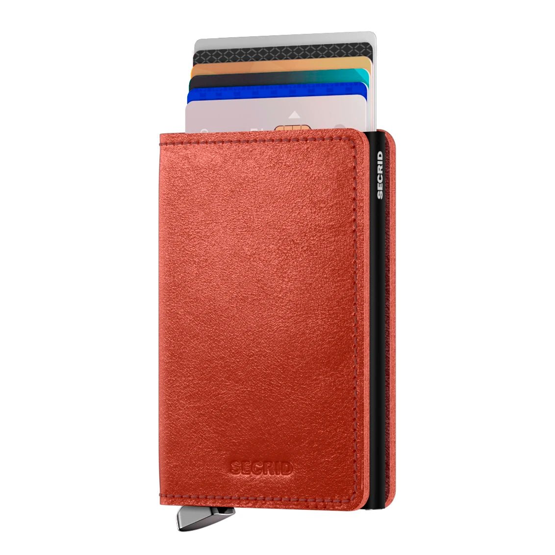 Secrid Premium Kollektion Slimwallet Basco 10 cm - Brown Secrid - koffer - direkt.de