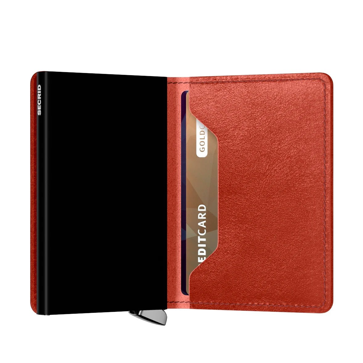 Secrid Premium Kollektion Slimwallet Basco 10 cm - Brown Secrid - koffer - direkt.de