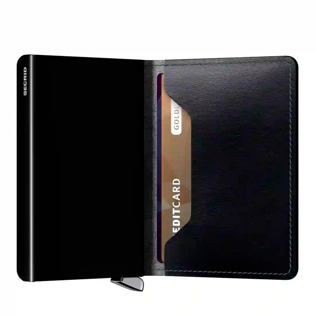 Secrid Premium Collection Slimwallet Dusk 10 cm - Black