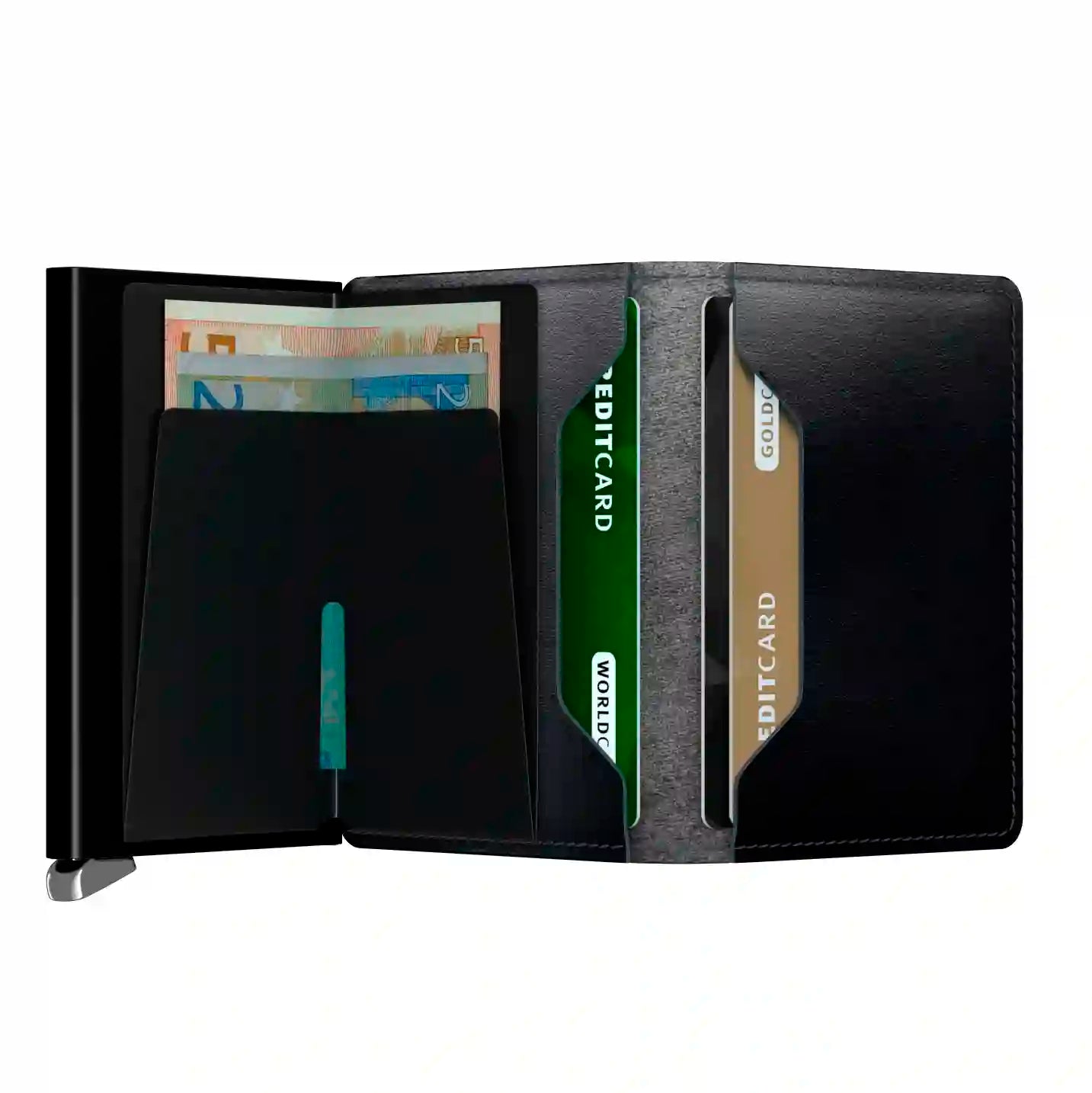 Secrid Premium Collection Slimwallet Dusk 10 cm - Noir