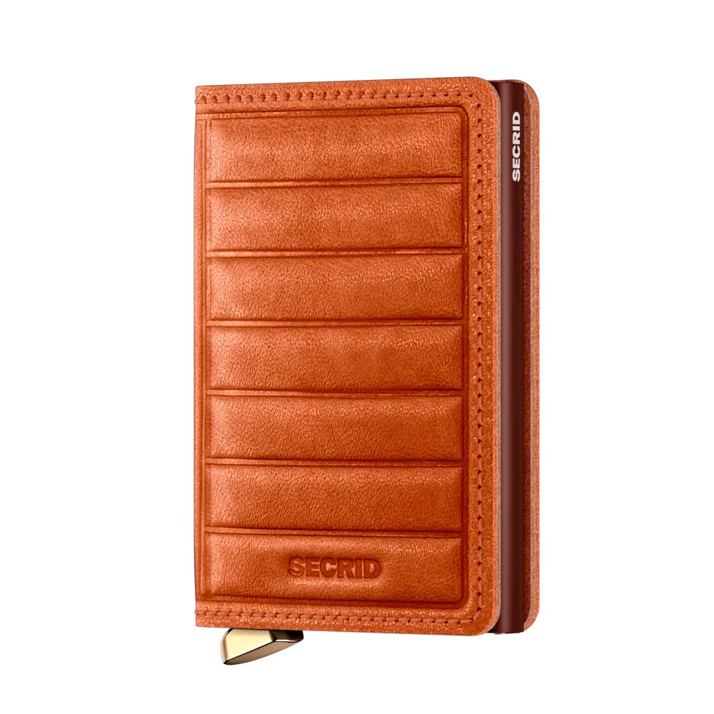 Secrid Premium Kollektion Slimwallet Emboss Lines 10 cm - Black Secrid - koffer - direkt.de