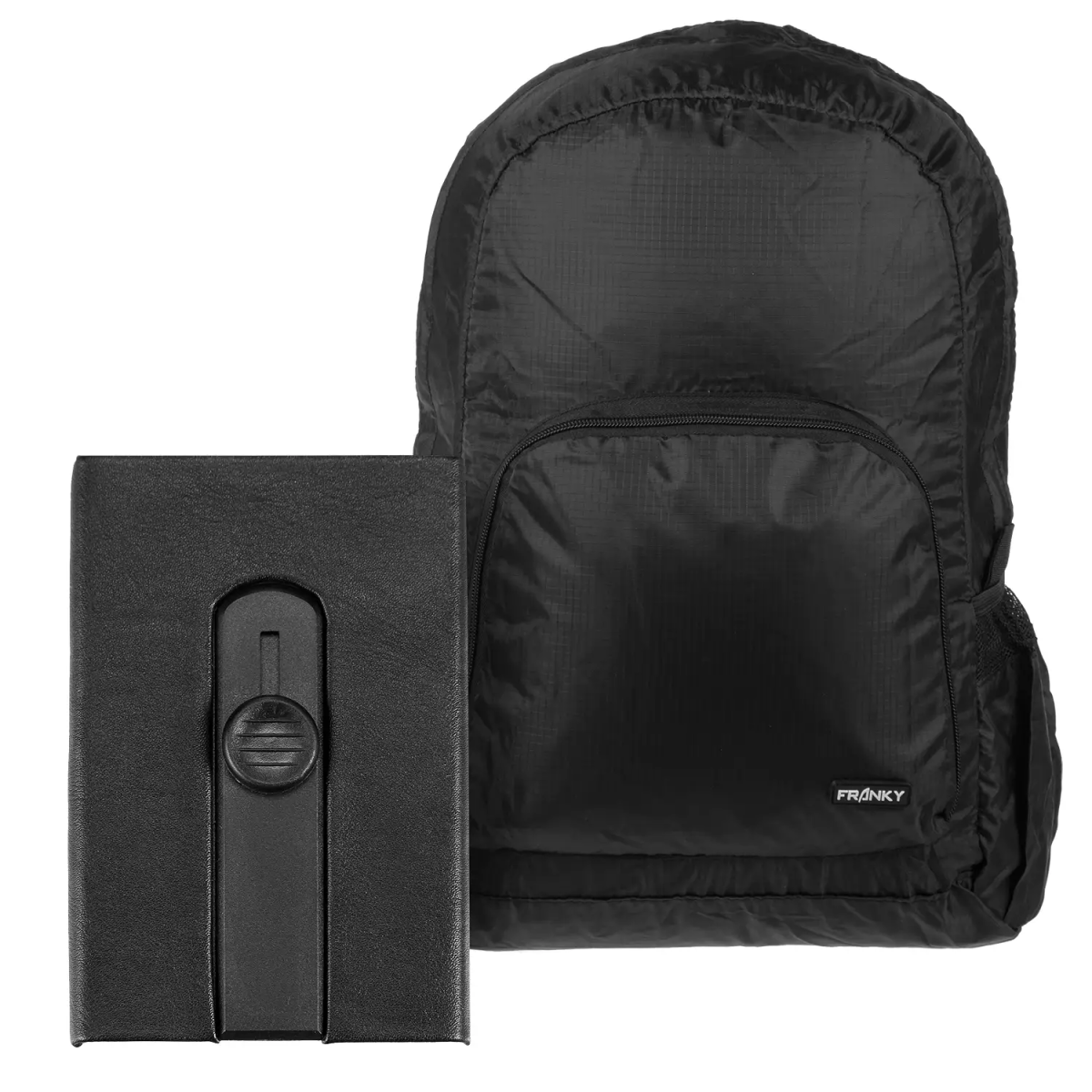 koffer - direkt.de Set Faltrucksack + Kartenetui - Black koffer - direkt.de - koffer - direkt.de