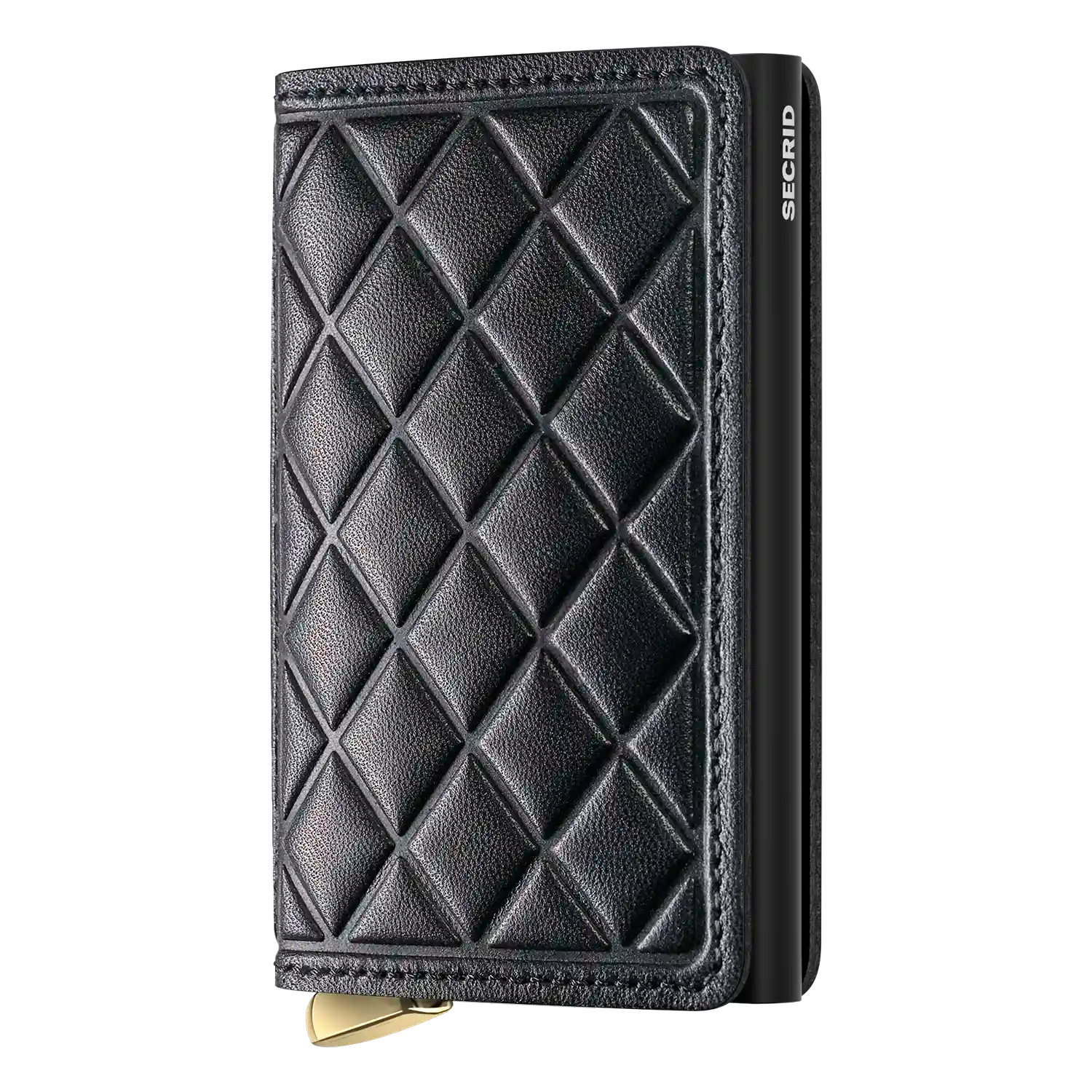 Secrid Premium Kollektion Slimwallet Emboss Diamond 10 cm - Black+