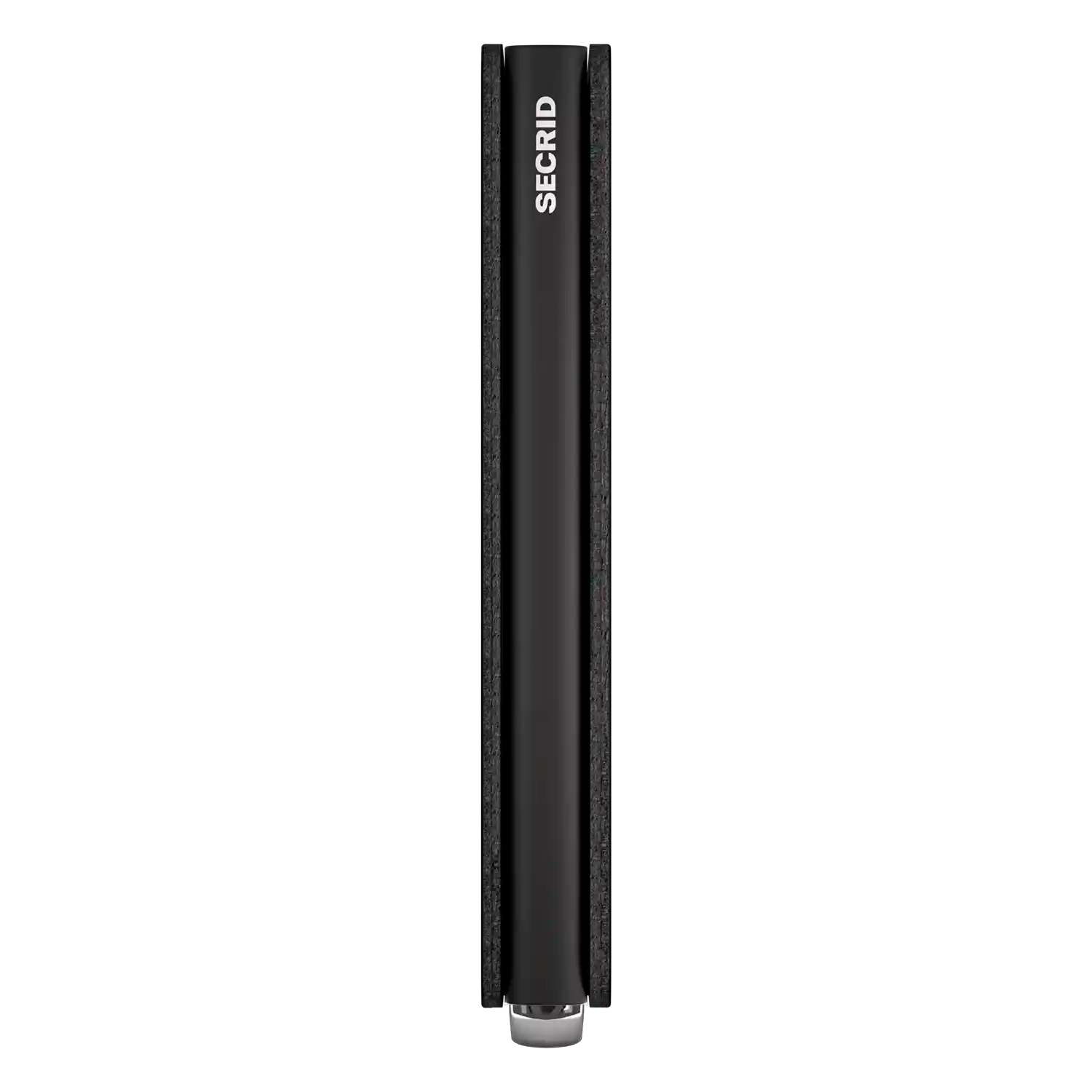 Seitenansicht Secrid Premium Slimwallet Emboss Lines Black 10 cm Portemonnaie