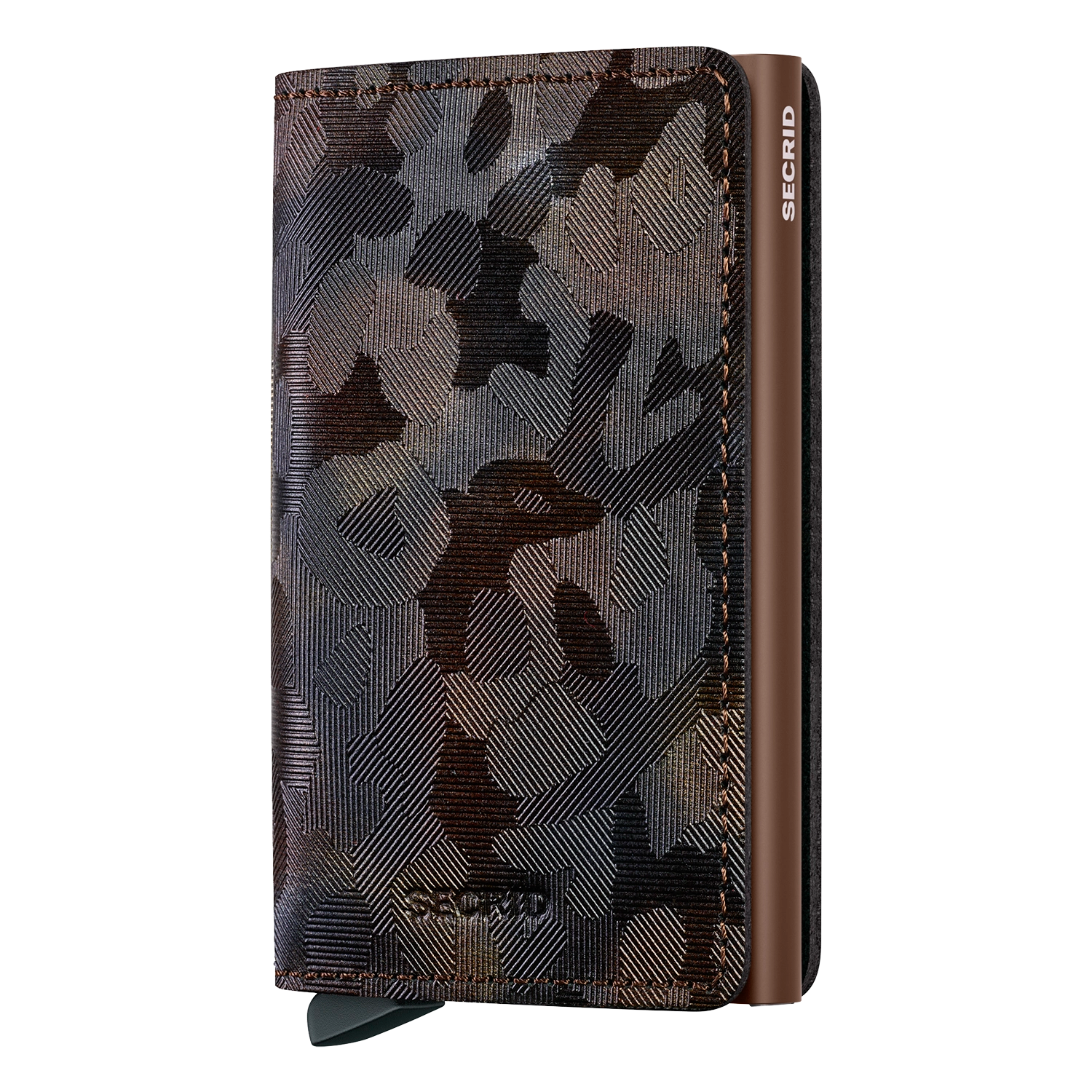 Secrid Wallets Slimwallet Jungle 10 cm - Brown