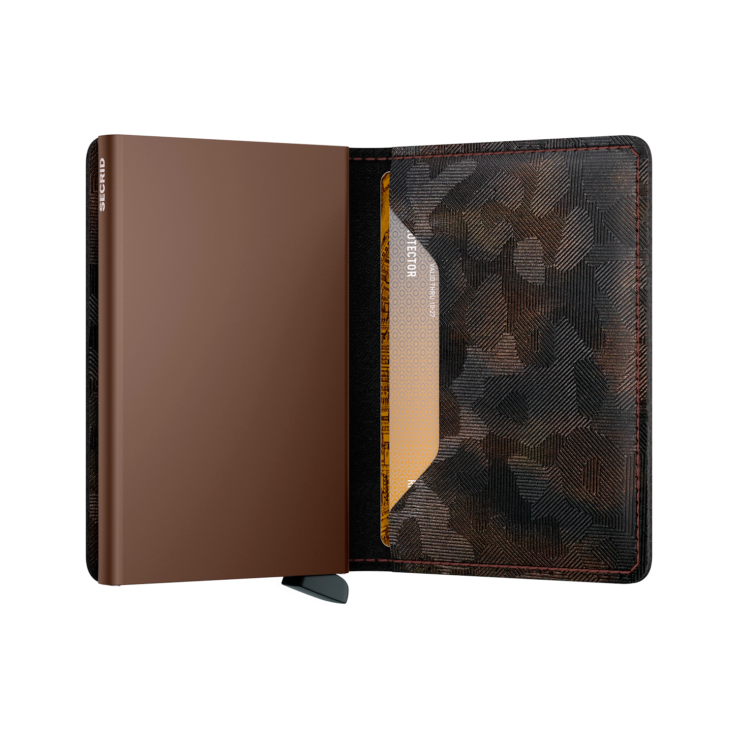 Secrid Wallets Slimwallet Jungle 10 cm - Brown