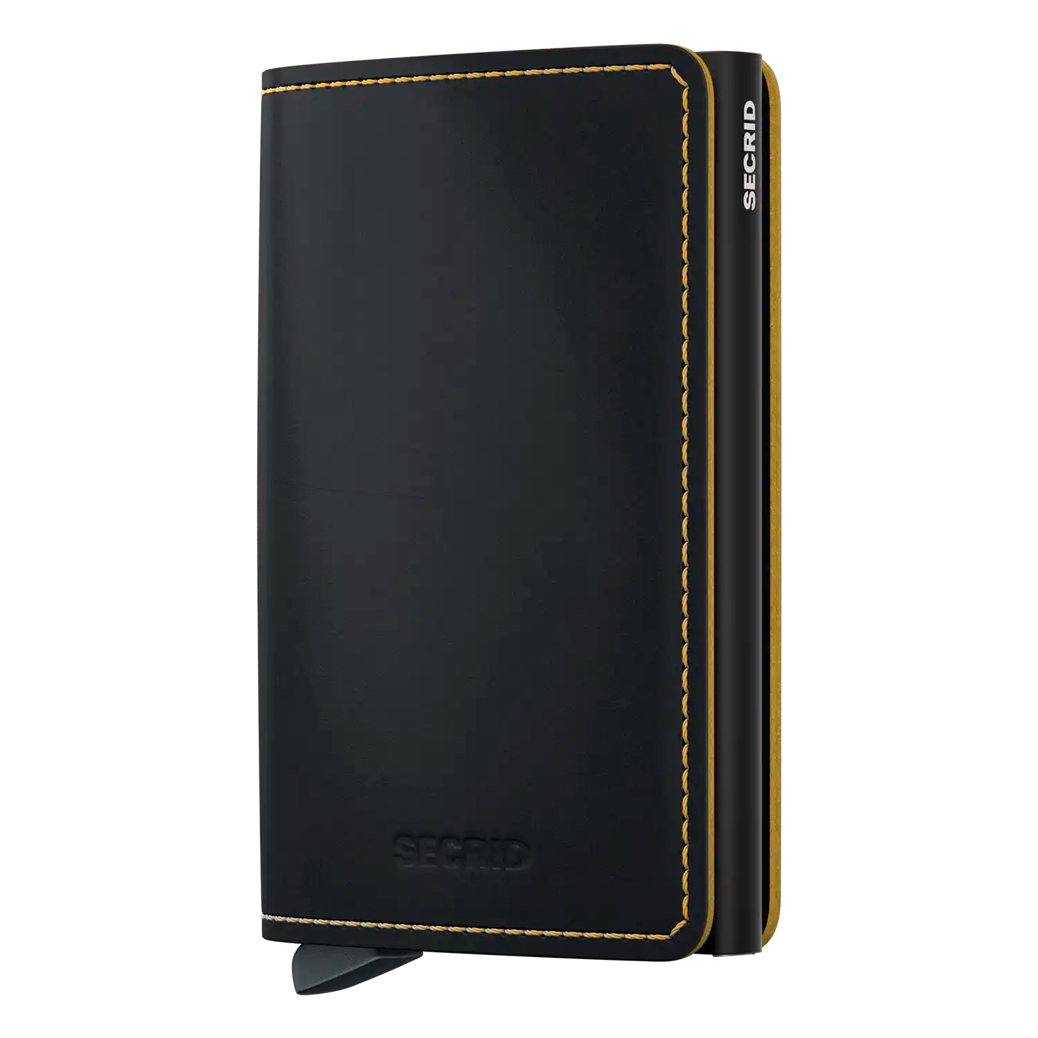 Secrid Wallets Slimwallet Mat 10 cm - Black-Ochre