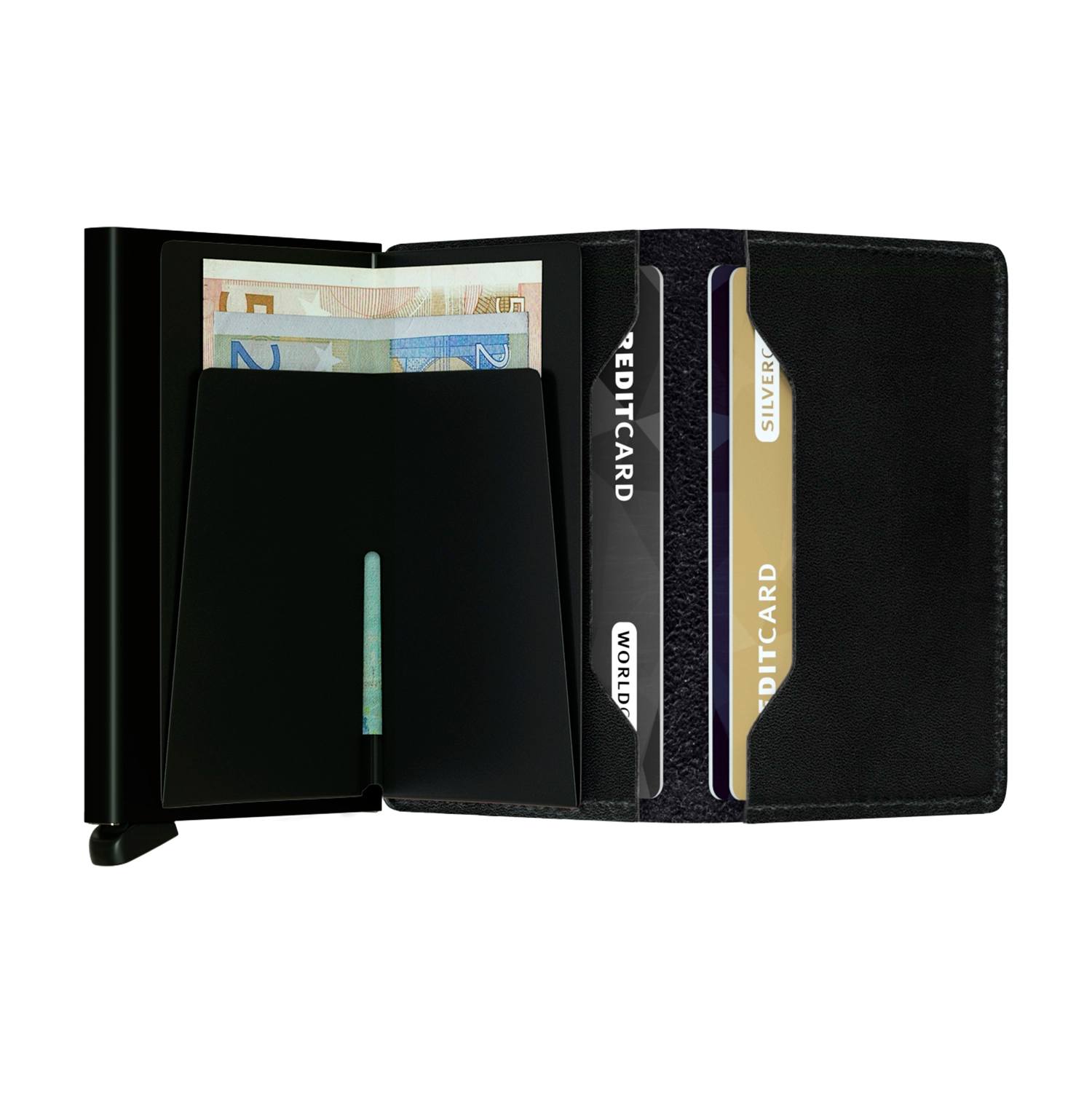 Secrid Wallets Slimwallet Original 10 cm - black