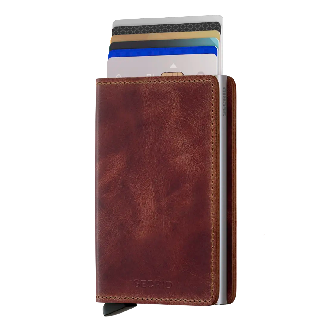 Secrid Wallets Slimwallet Vintage 10 cm - brown