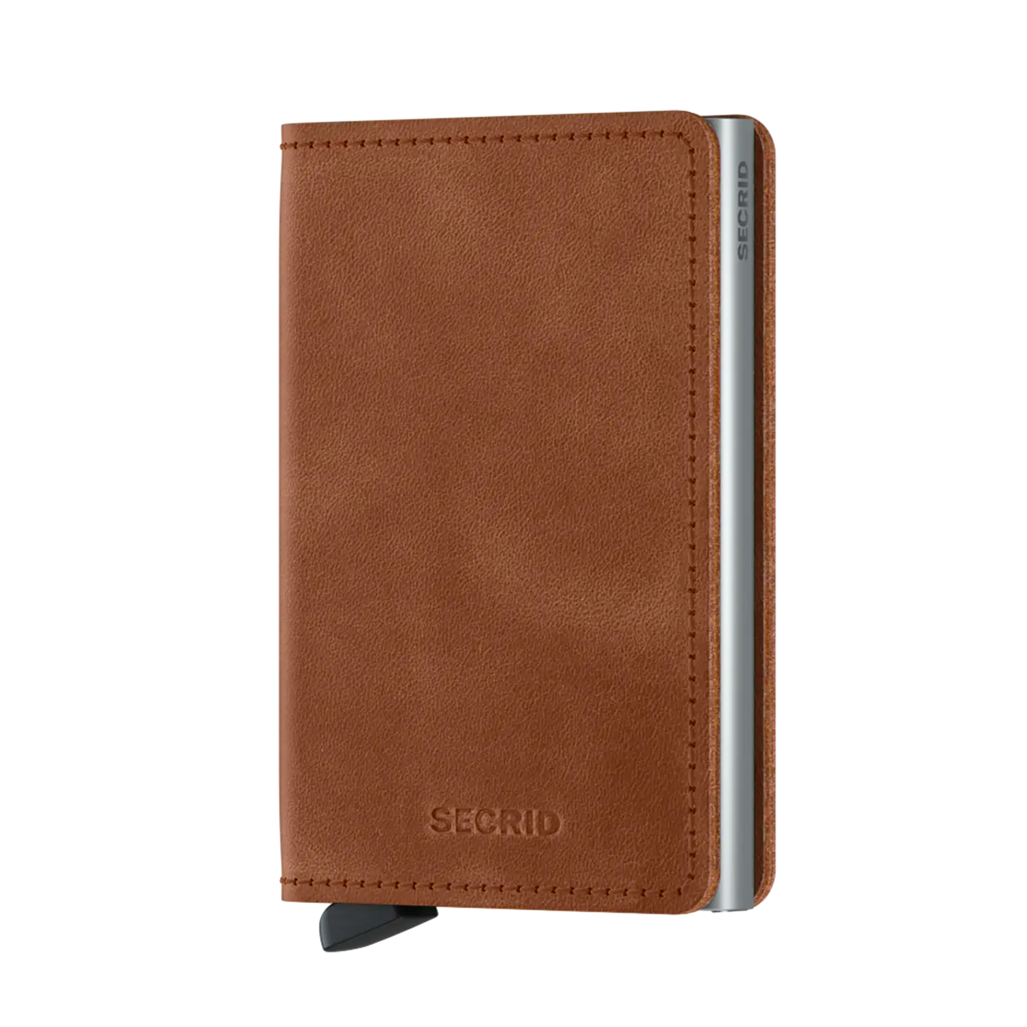 Secrid Wallets Slimwallet Vintage 10 cm - Cognac-Silver