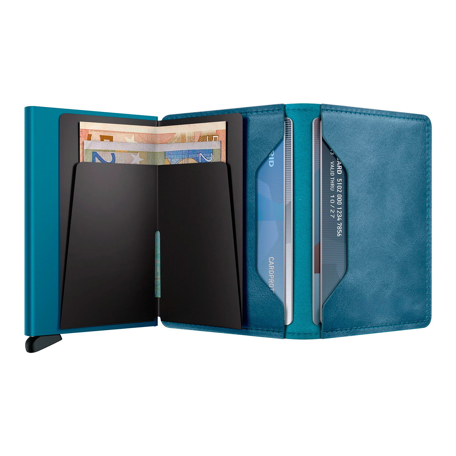 Secrid Wallets Slimwallet Vintage 10 cm - Teal