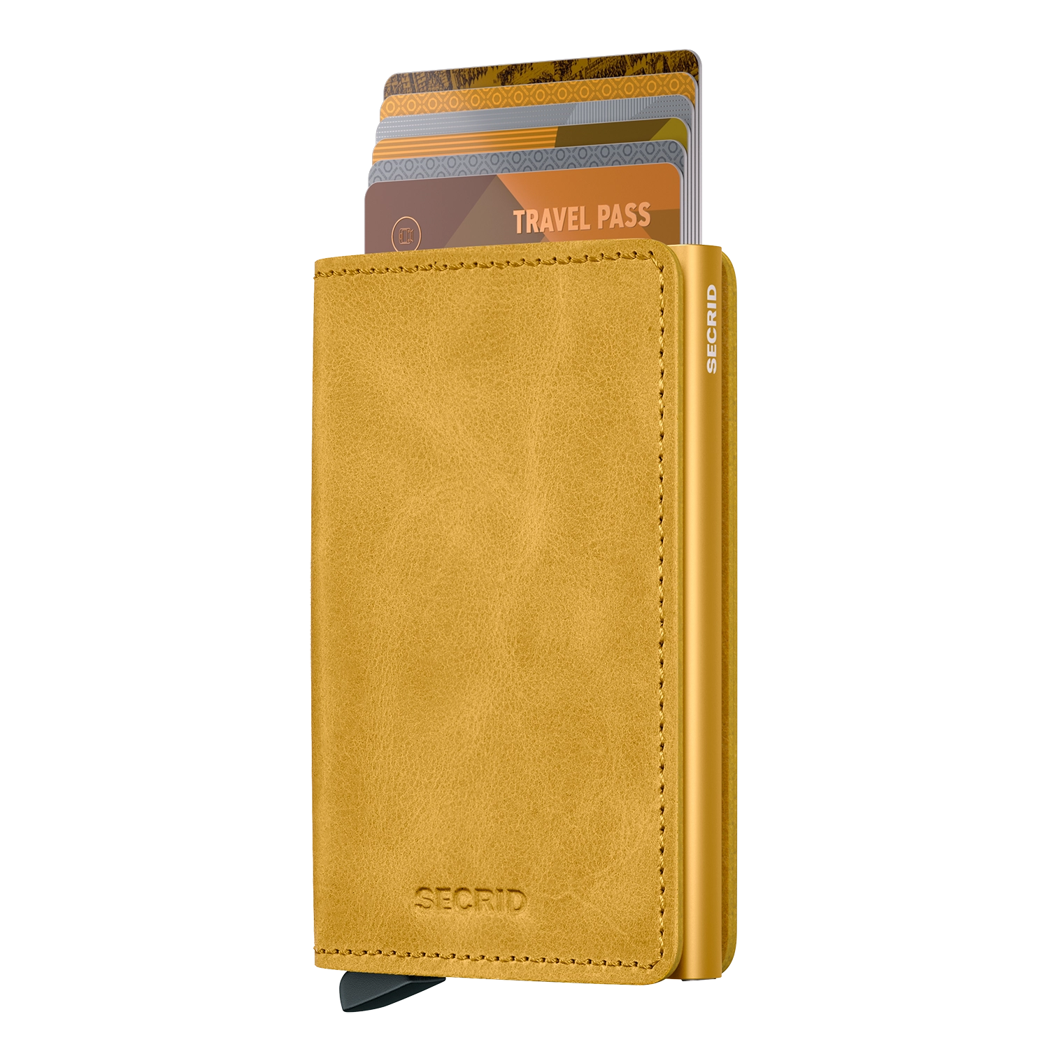 Secrid Wallets Slimwallet Vintage 10 cm - Yellow