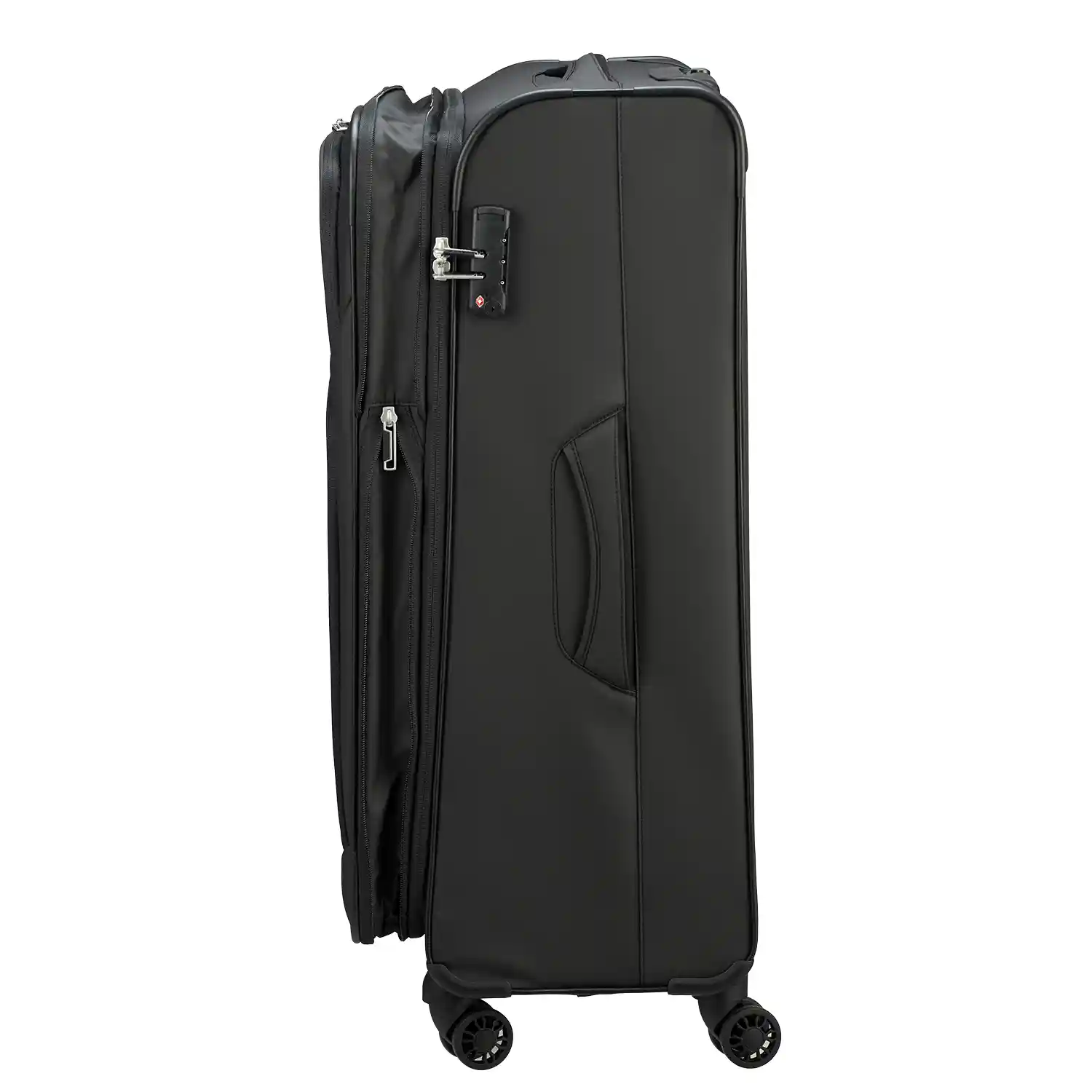 koffer-direkt.de T1-B 4-Rollen Trolley 75 cm - Black