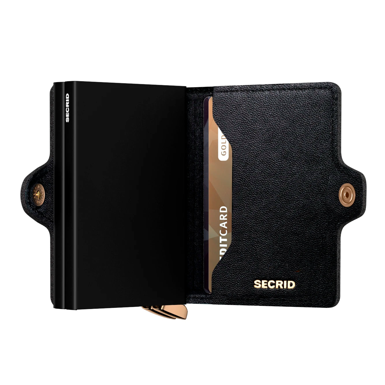 Secrid Premium Kollektion Twinwallet Emboss Diamond 10 cm - Black Secrid - koffer - direkt.de