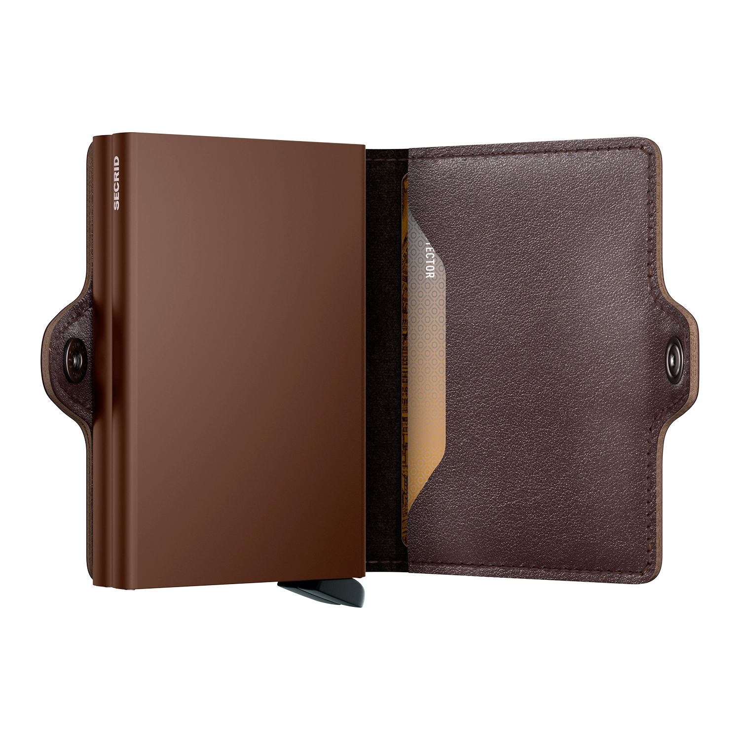 Secrid Wallets Twinwallet Original 10 cm - Chocolate