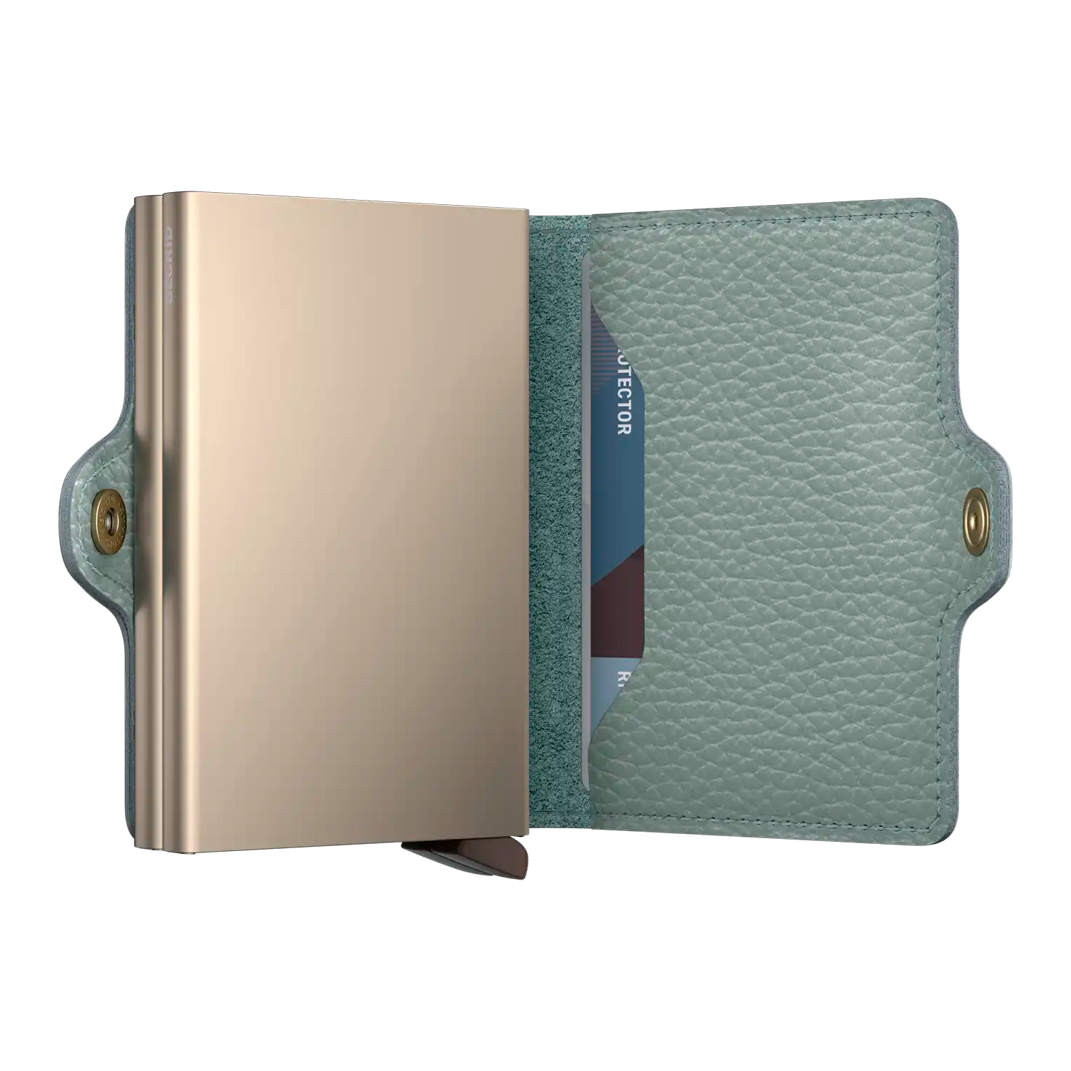 Secrid Wallets Twinwallet Pebble 10 cm - Sea Green