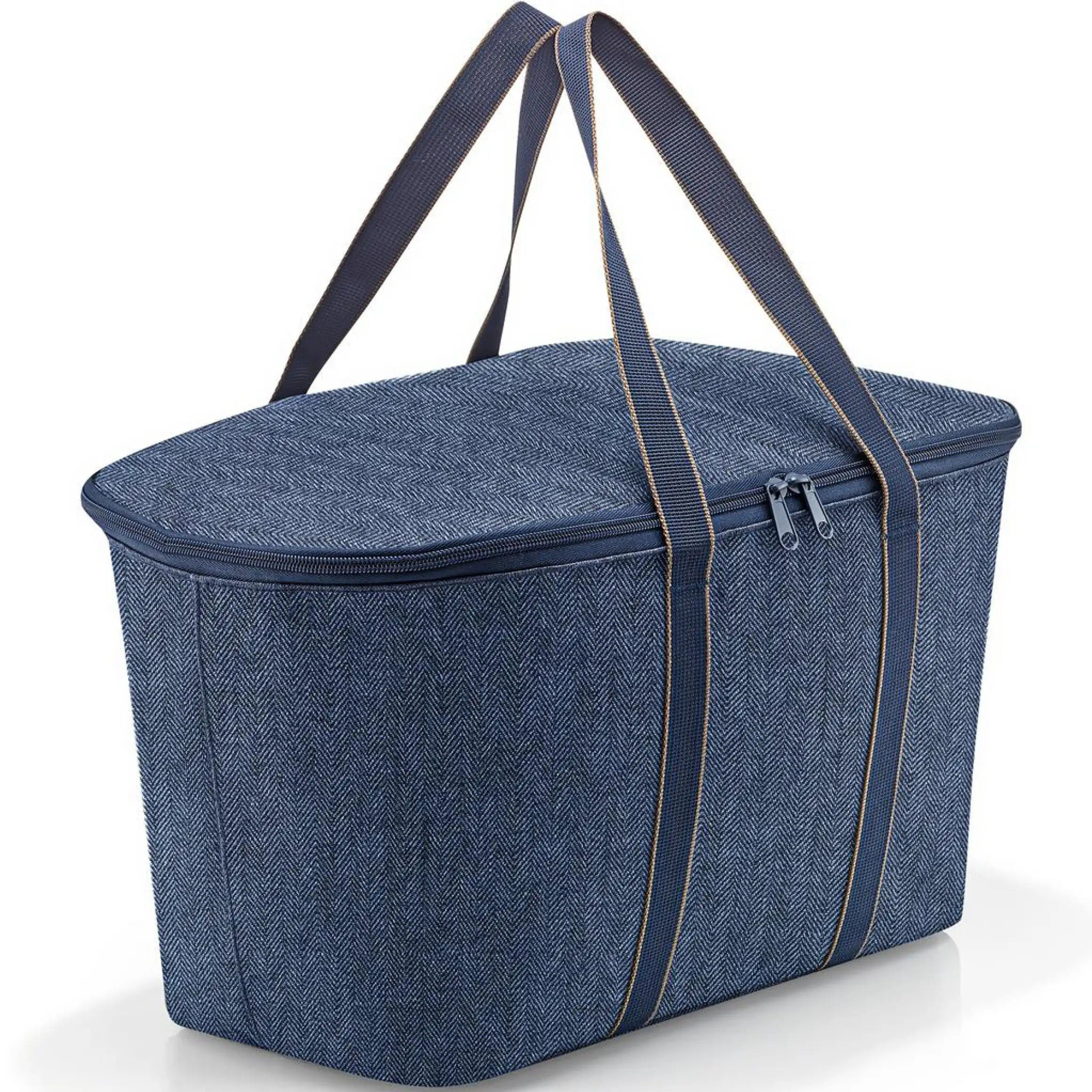 Reisenthel Shopping Coolerbag cooler bag 44 cm - Herringbone Dark Blue
