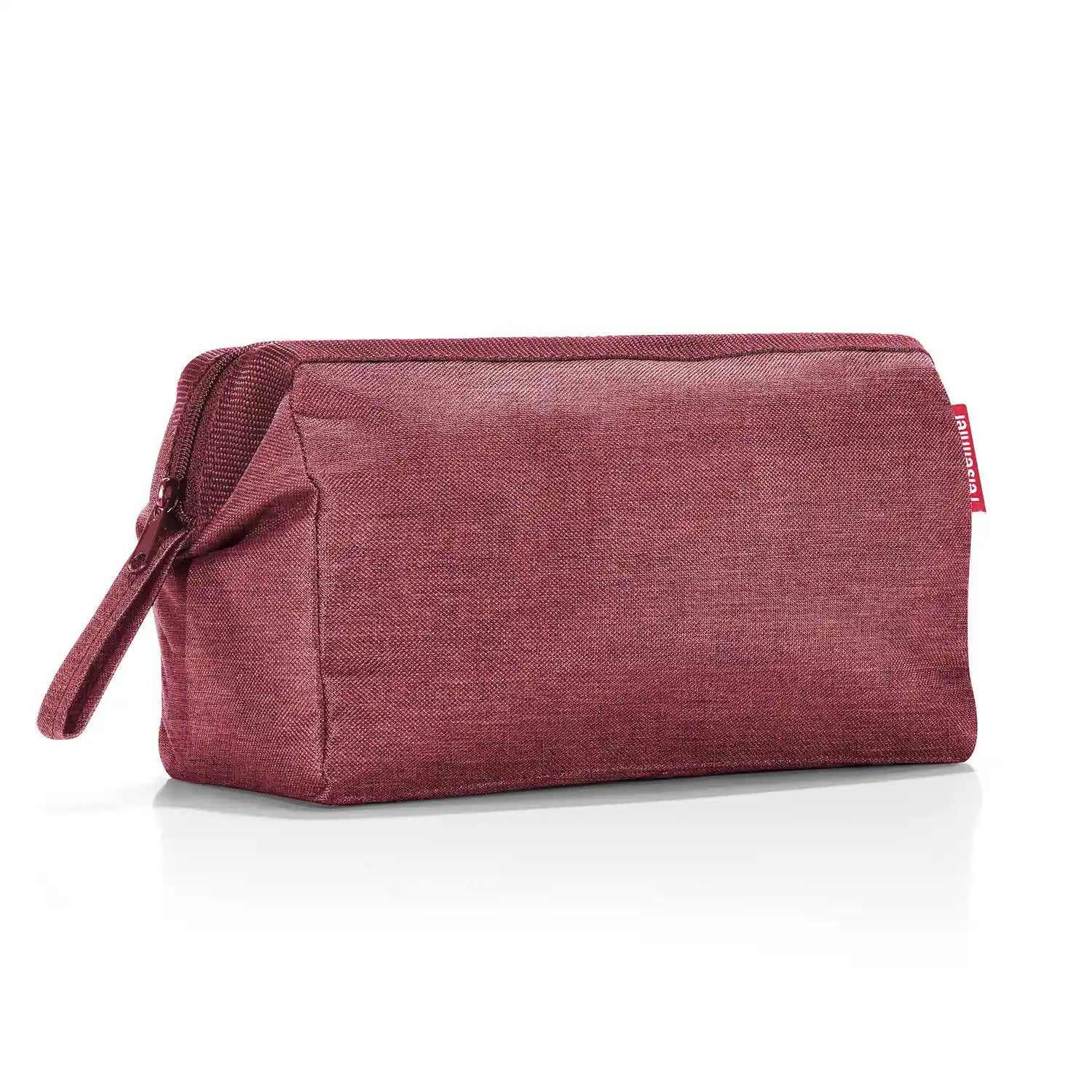 Reisenthel Travelling Travelcosmetic Kulturbeutel 26 cm Twist Maroon – kompakte Kosmetiktasche für Reisen