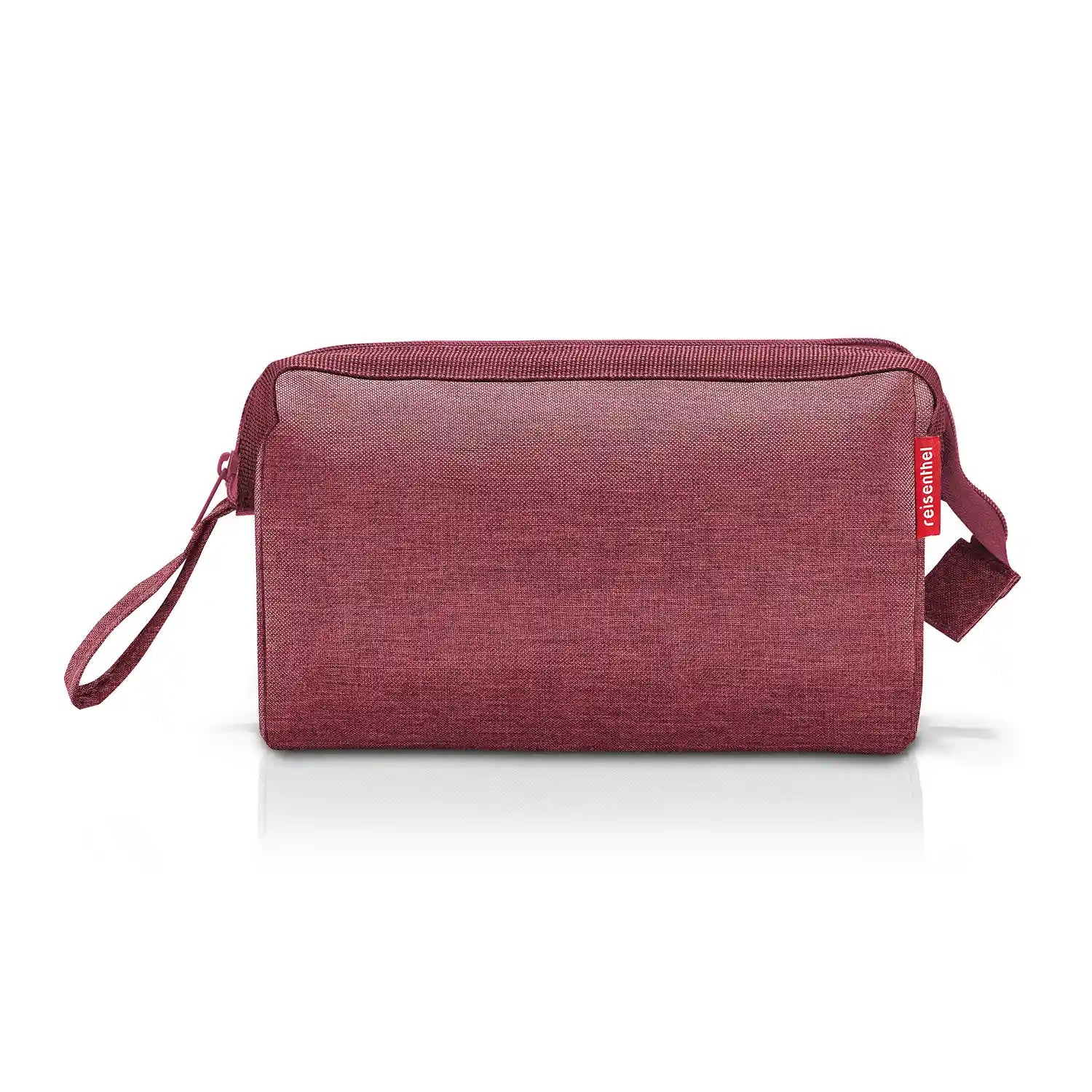 Rückansicht Reisenthel Travelcosmetic Twist Maroon – stilvolle Tasche im kompakten Format