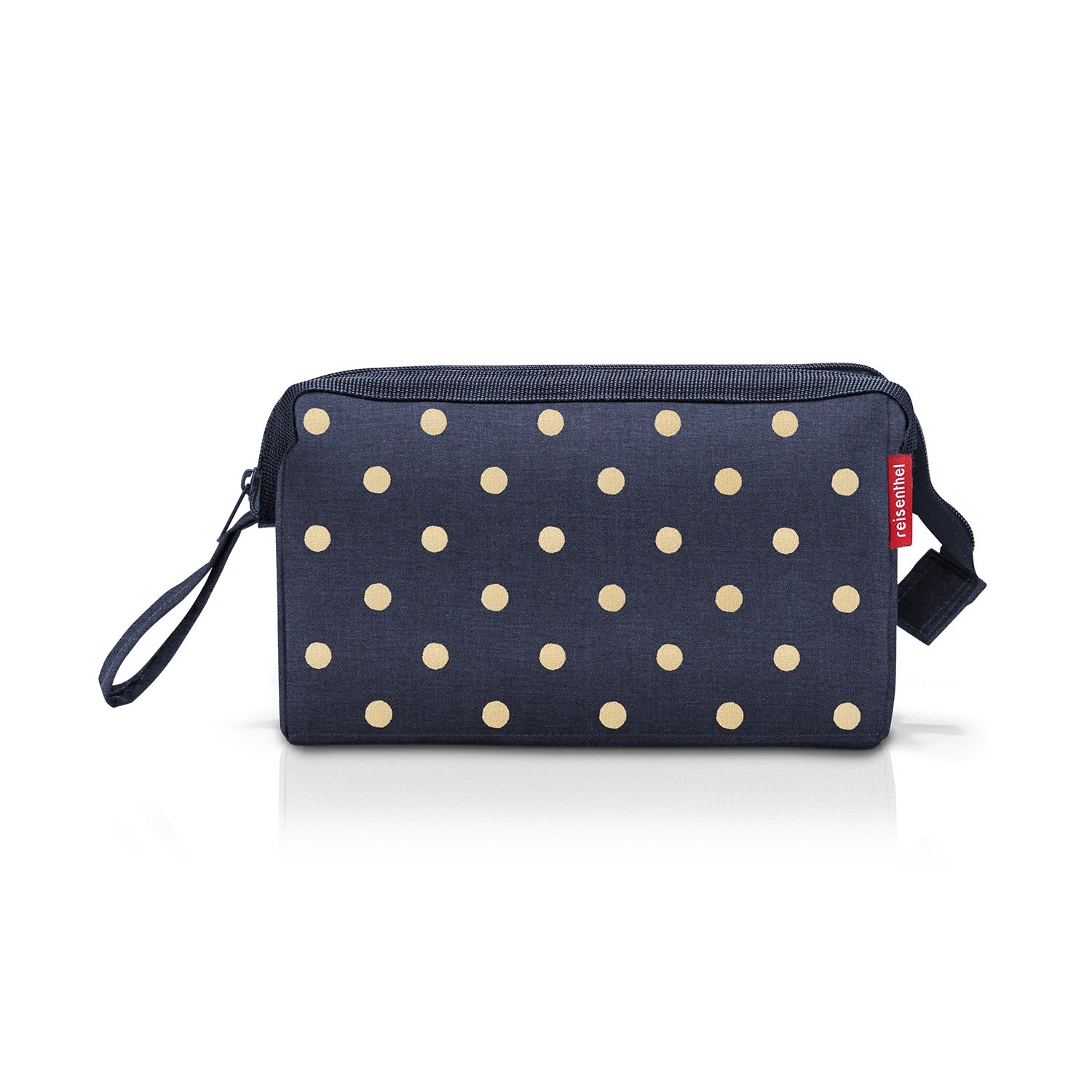 Reisenthel Travelling Travelcosmetic Kulturbeutel 26 cm - Metallic Dots Blue