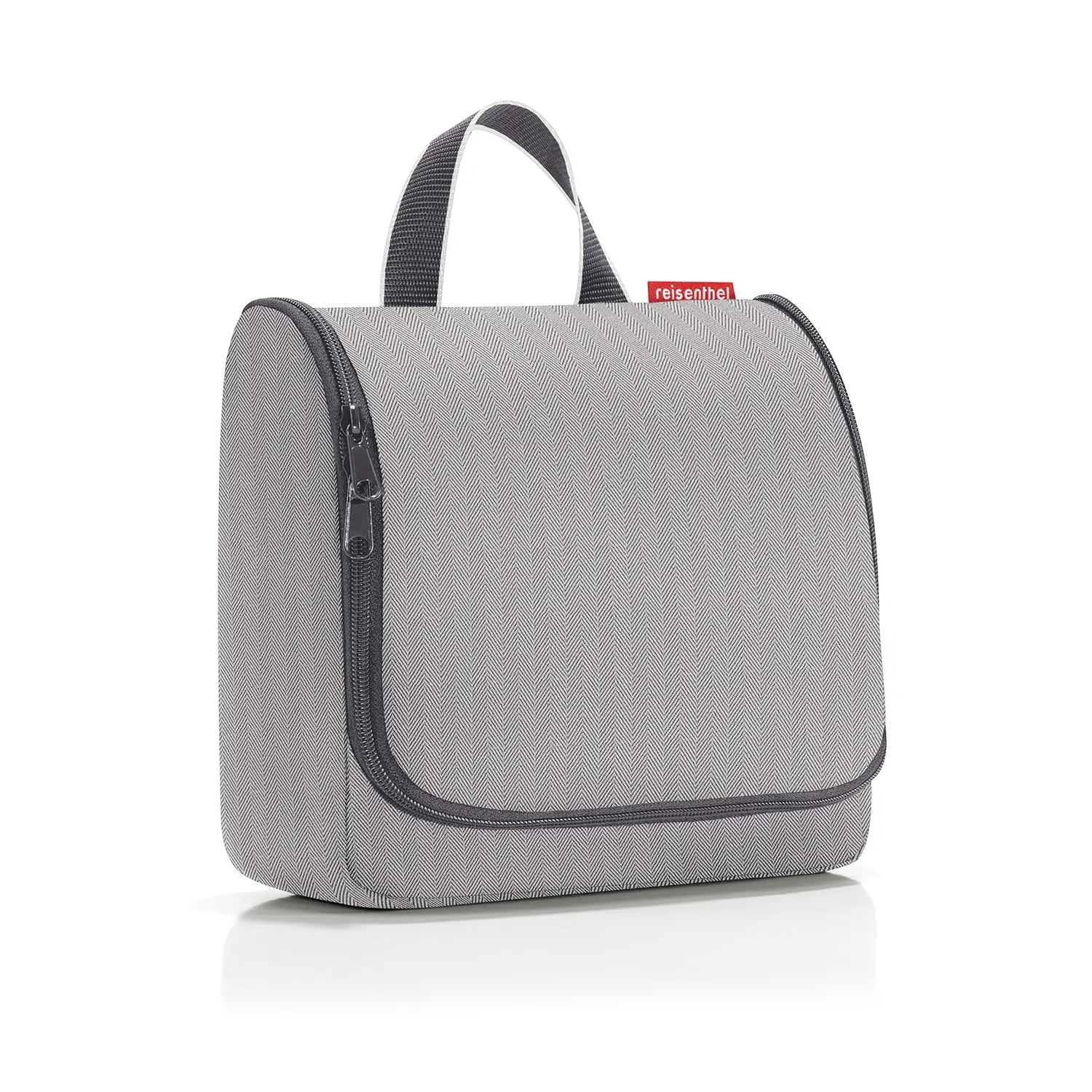 Reisenthel Travelling Toiletbag Kulturbeutel zum Aufhängen - Herringbone Grey