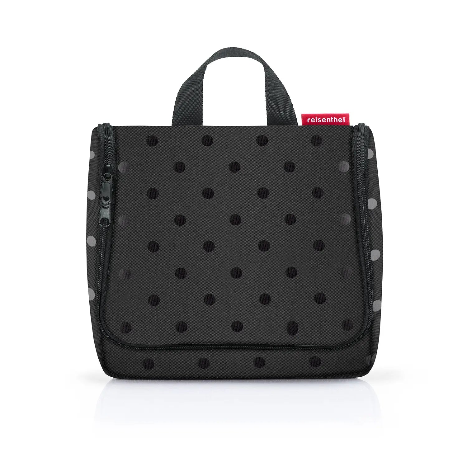 Reisenthel Travelling Toiletbag Hanging Toiletry Bag - Glossy Dots Black