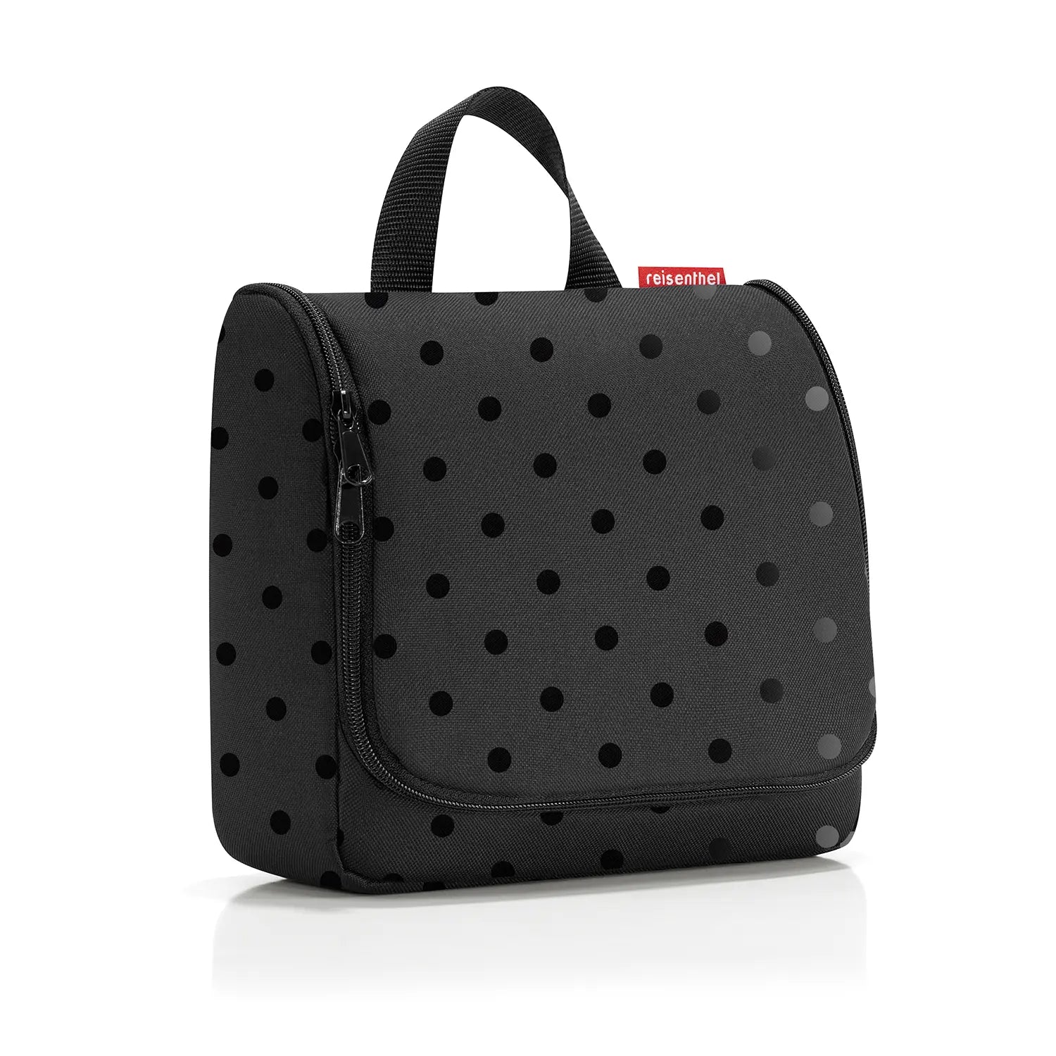 Reisenthel Travelling Toiletbag Kulturbeutel zum Aufhängen - Glossy Dots Black